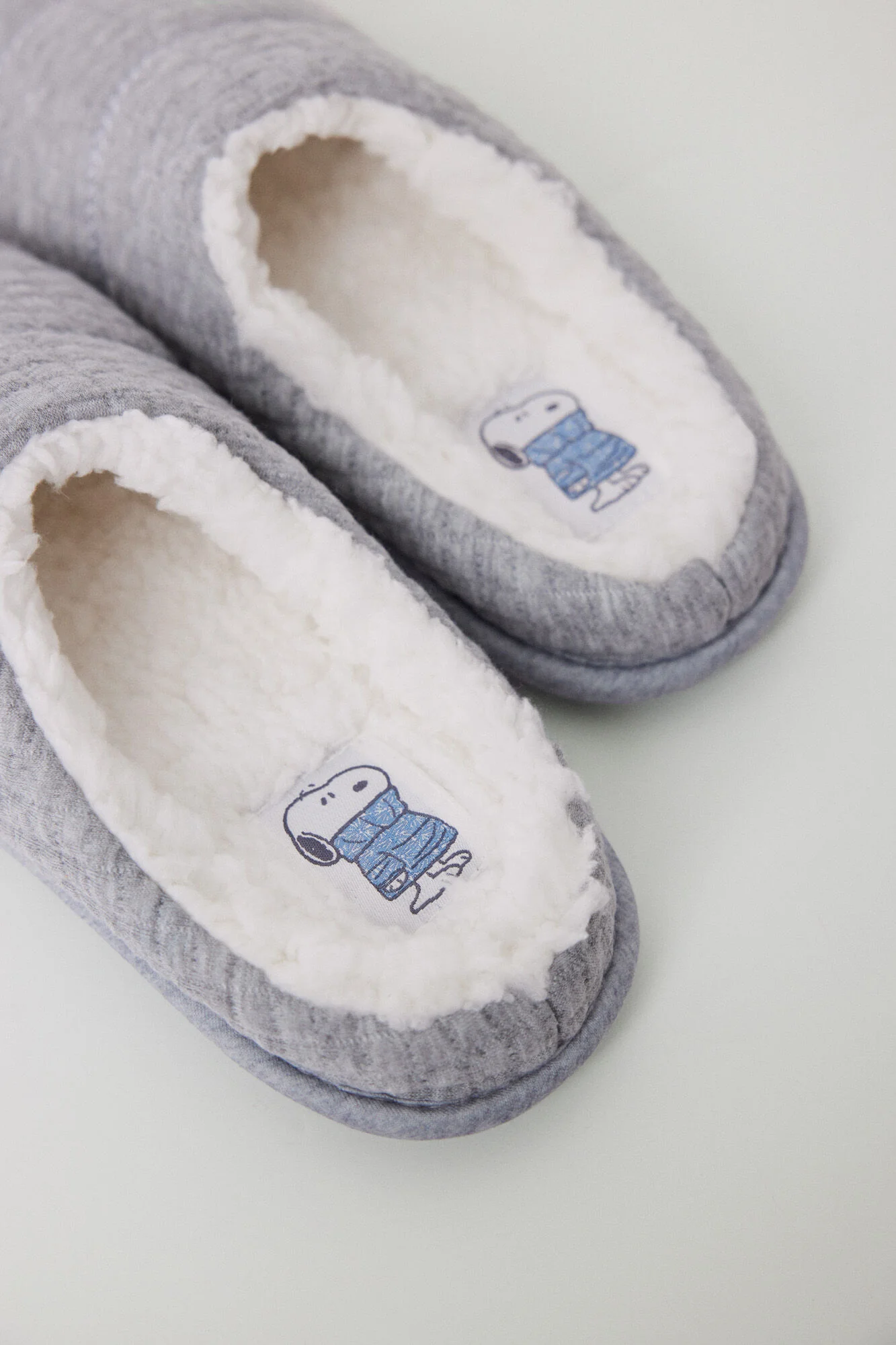 Ivory padded closed slippers - Image 4