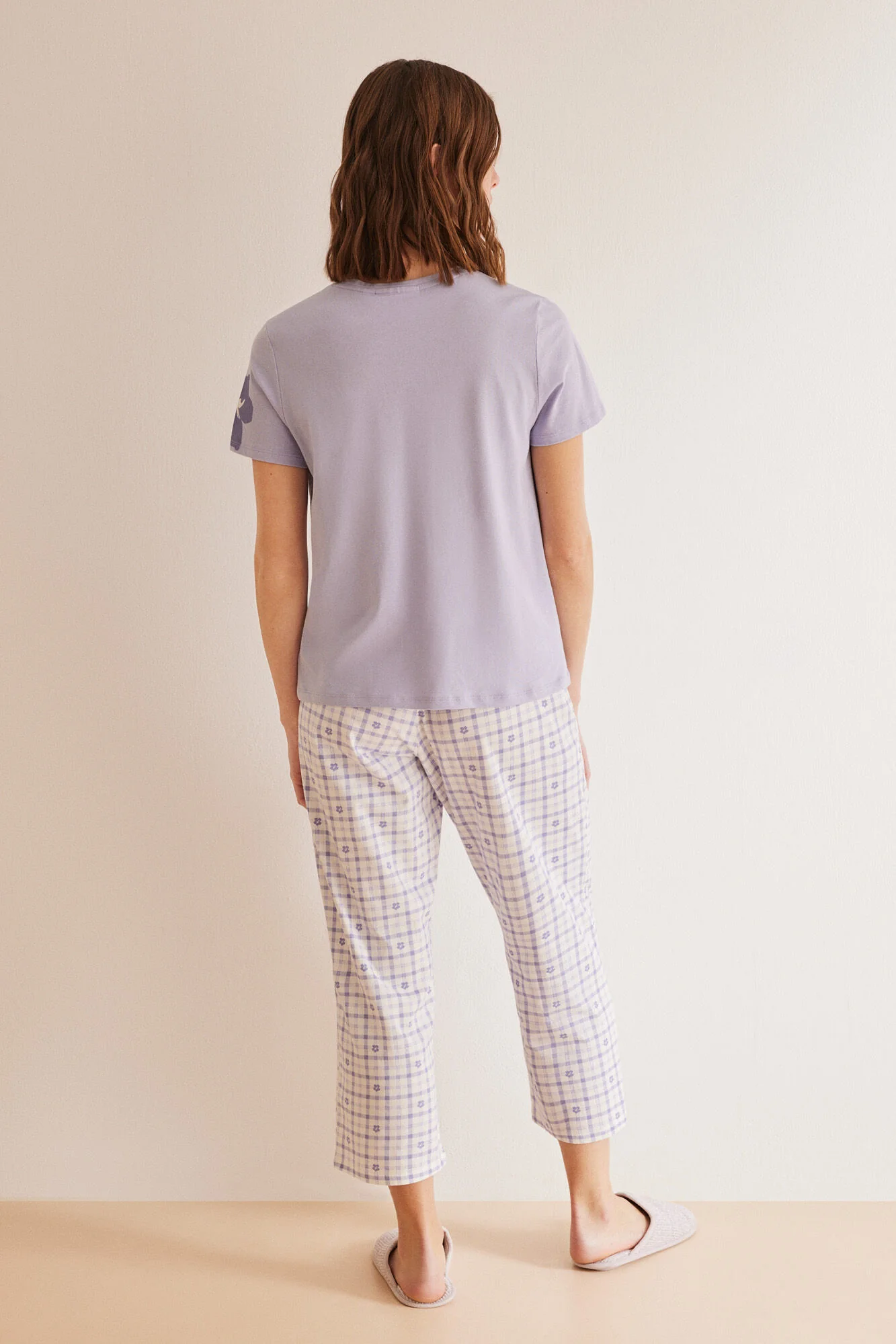 Lilac 100% cotton Garfield pyjamas - Image 5