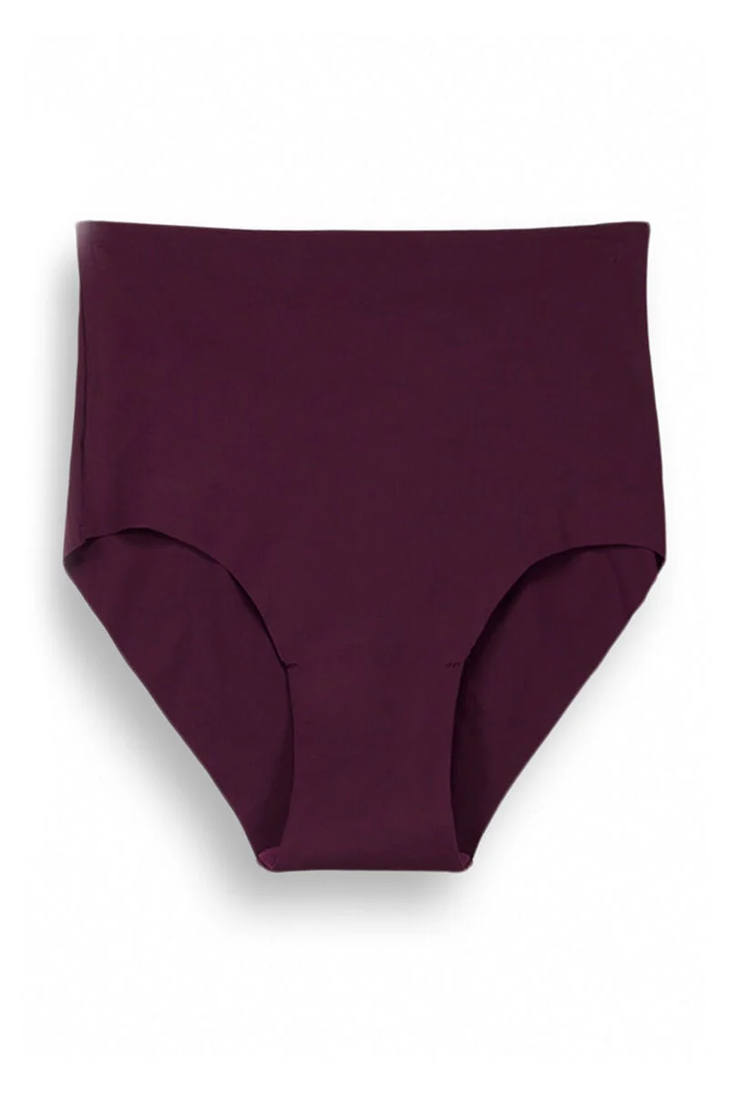 Lilac microfibre high waist panty - Image 5
