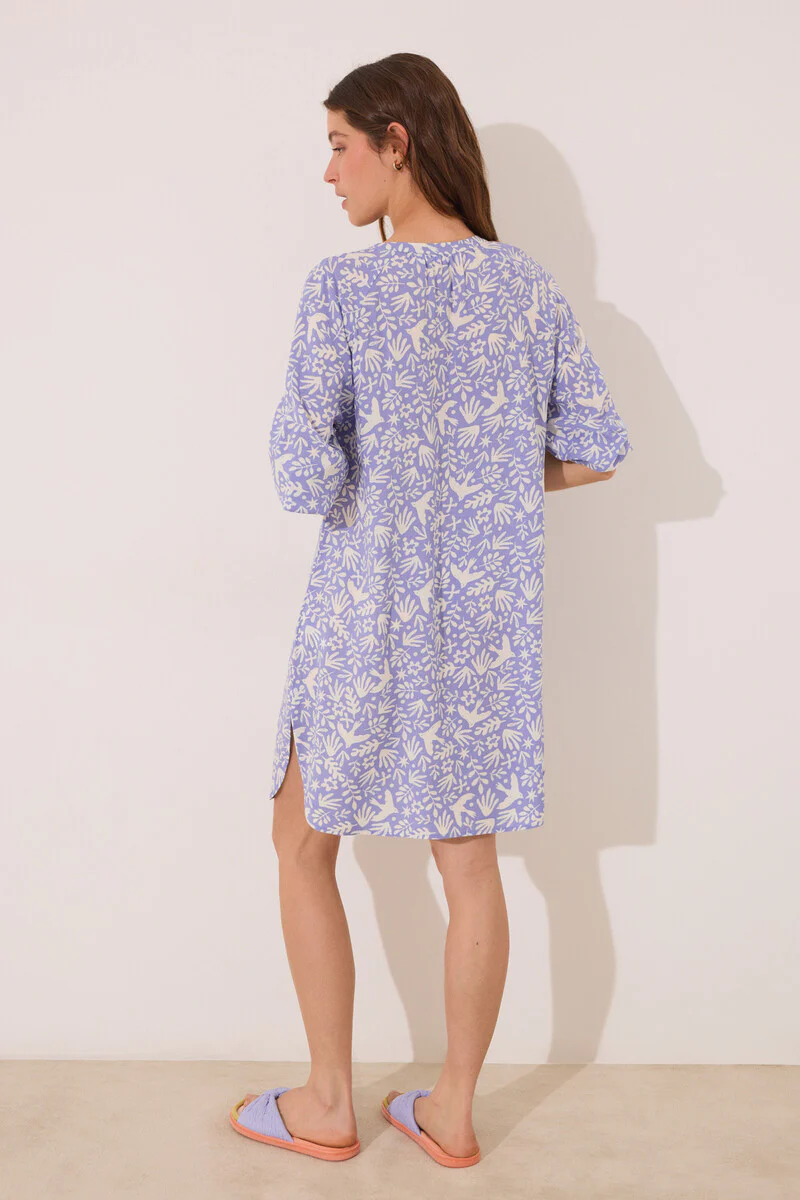 Lilac print viscose camisole - Image 2