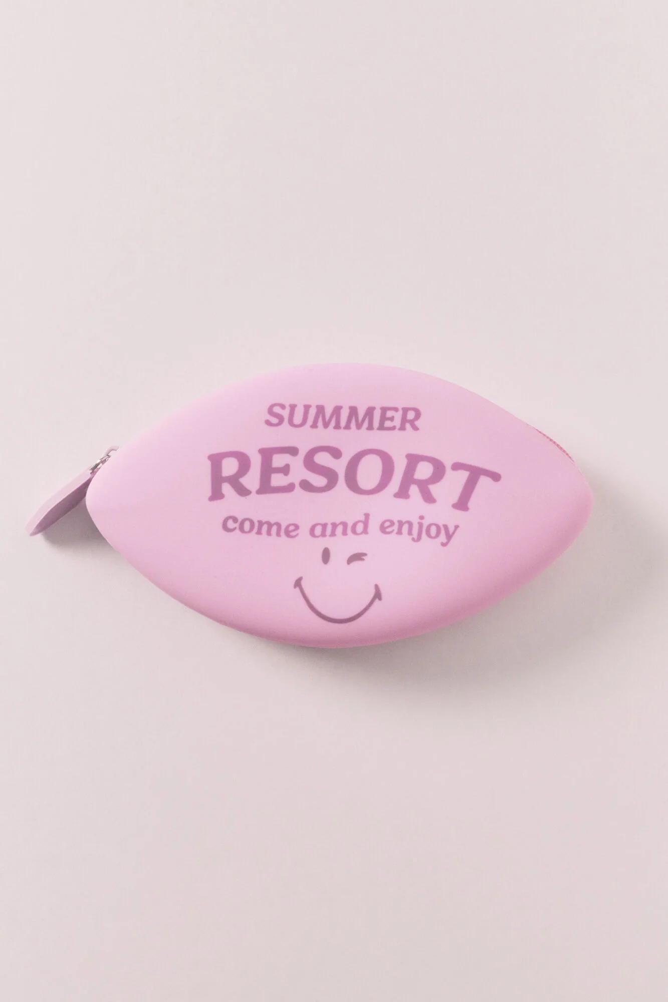 Lilac silicone purse SmileyWorld®
