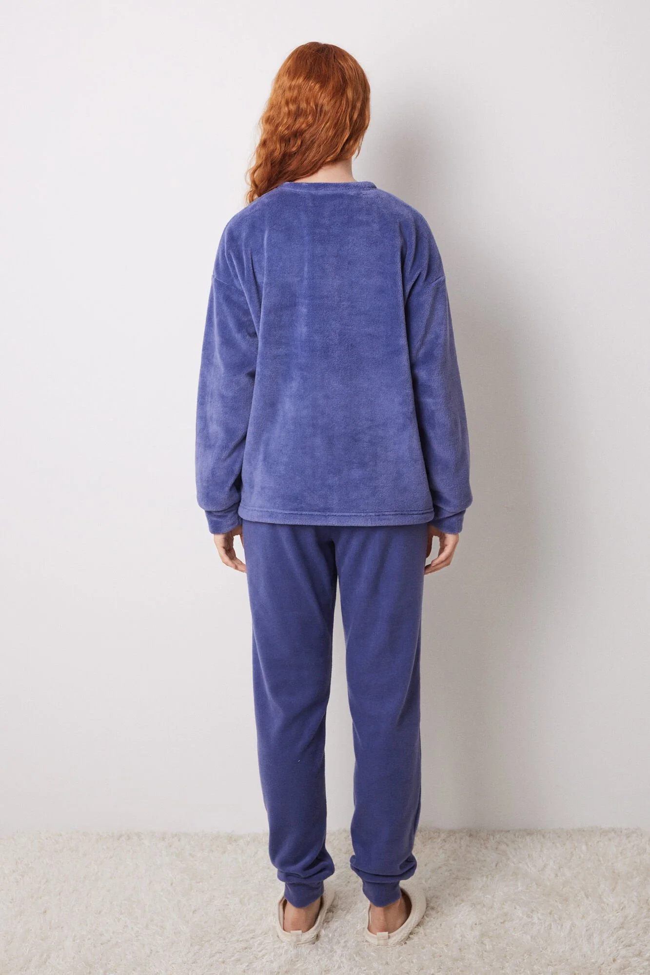 Long fleece Snoopy pyjamas - Image 3