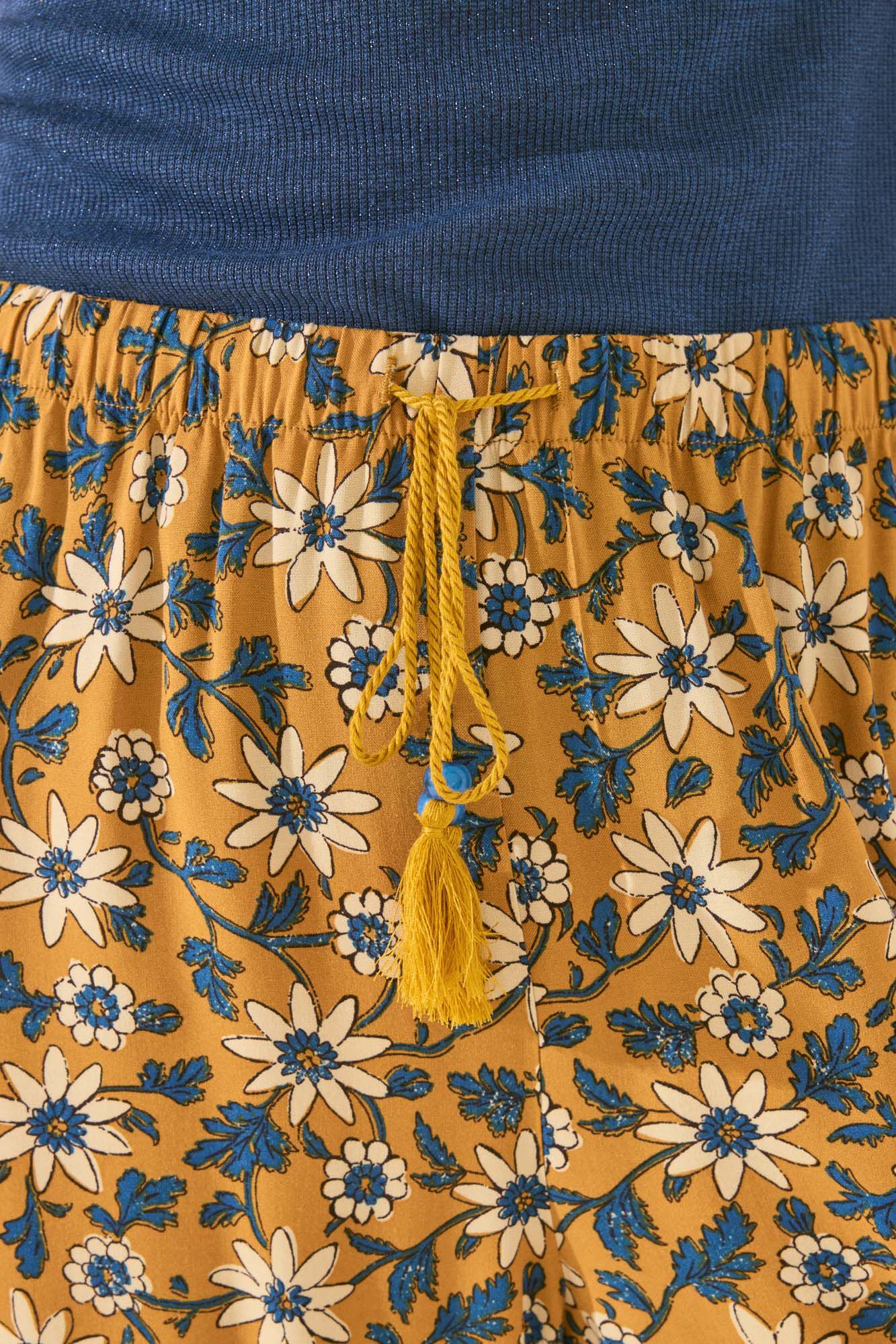 Long floral print trouser - Image 4