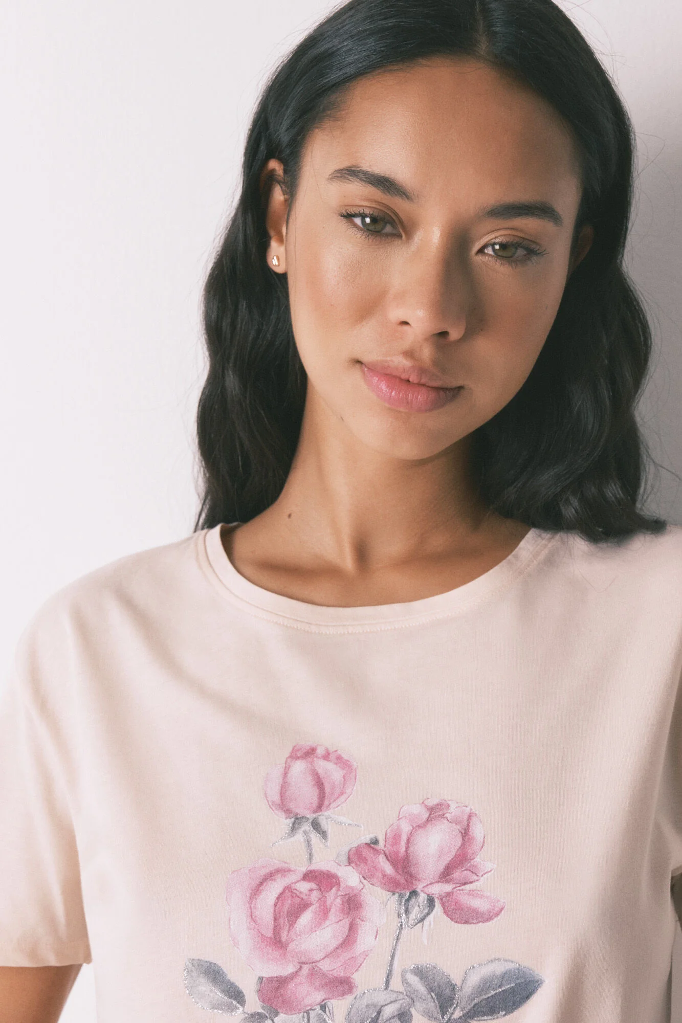 Long pyjamas with pink flowers - Image 4