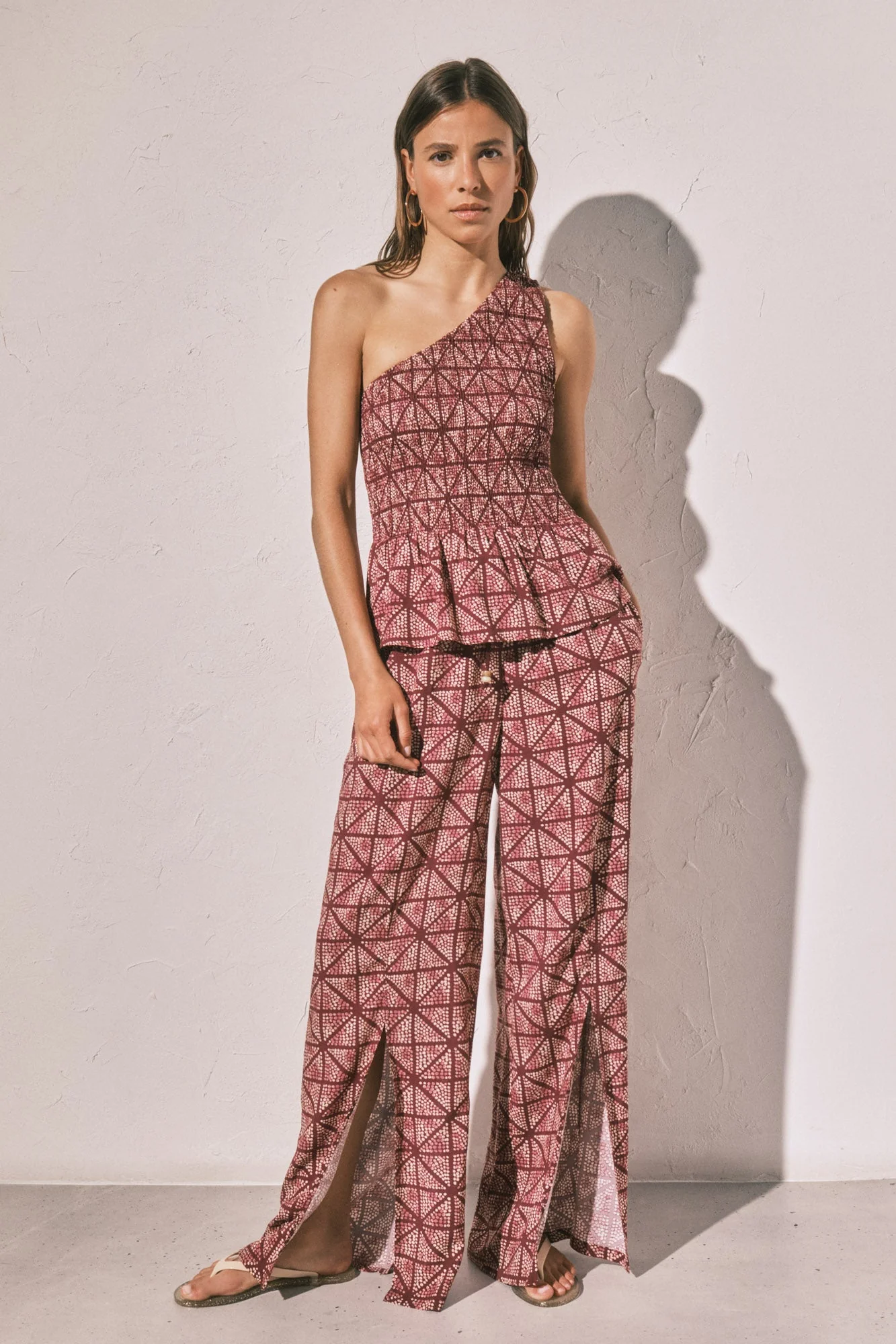 Long trousers with slit hem - Image 5