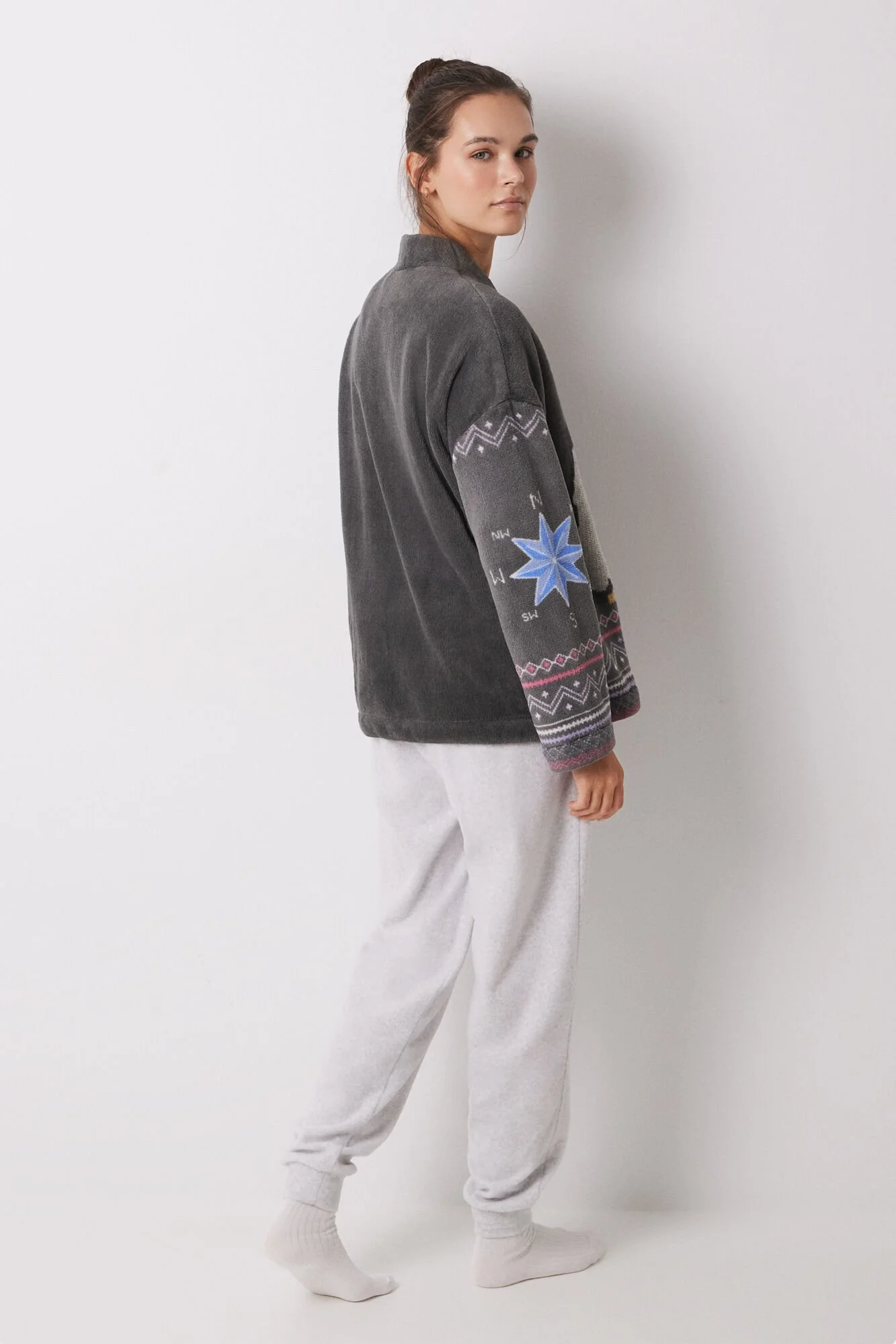 Long velvet penguin pajamas - Image 3