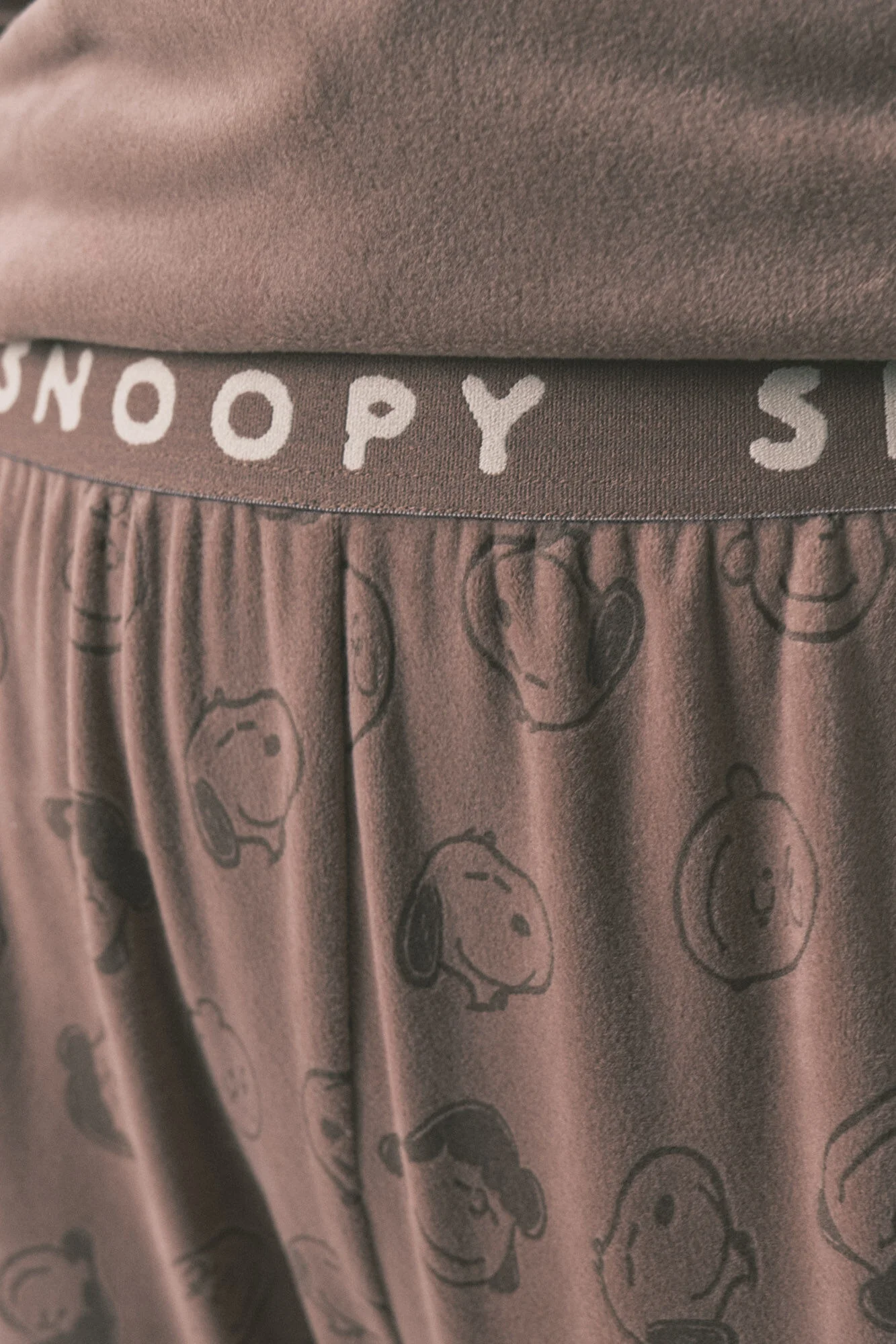 Long velvet velvet Snoopy long pyjamas - Image 3