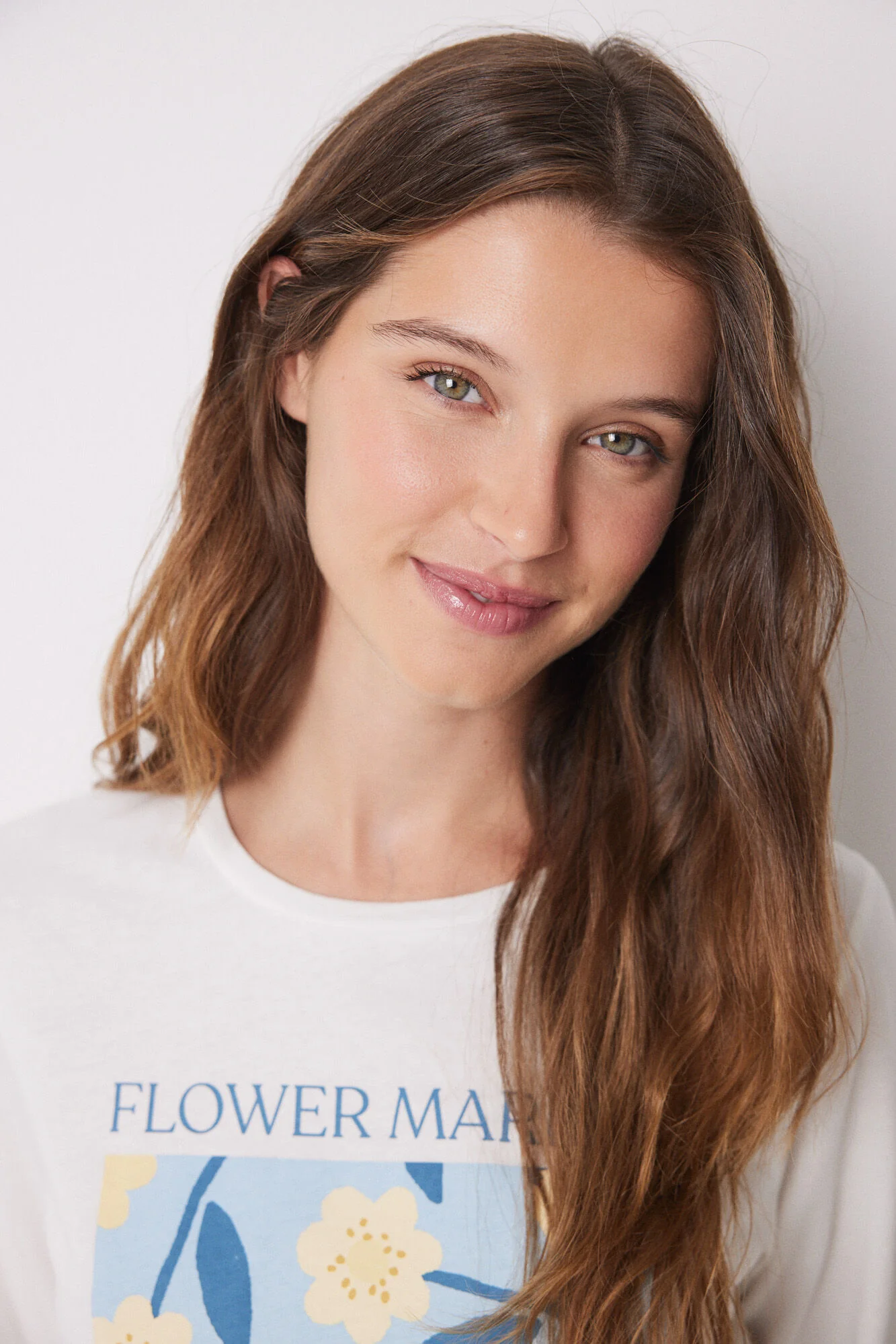 Flower print cotton pajamas - Image 3