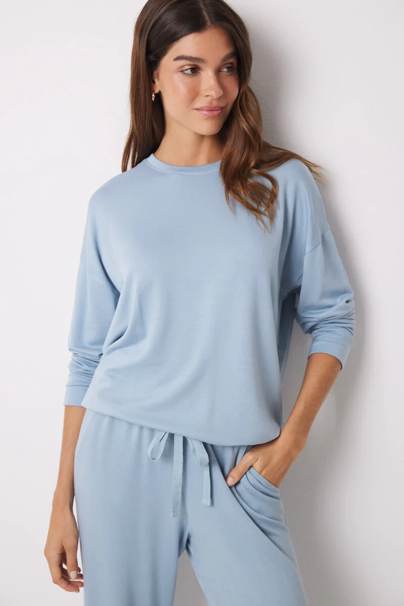 Blue soft long set - Image 3