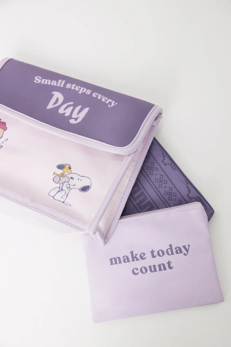 3-pack of Snoopy vanity cases - Image 3