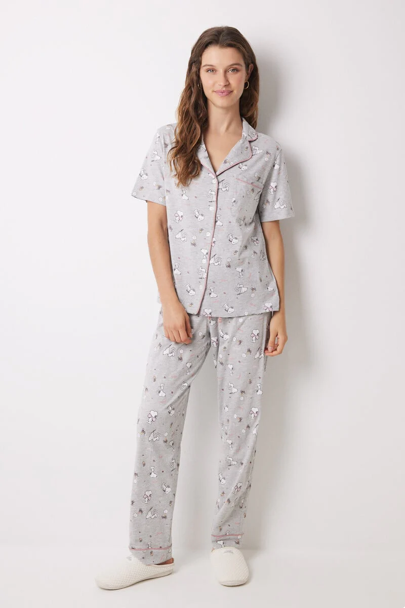 Classic Snoopy pyjamas in 100% cotton - Image 2