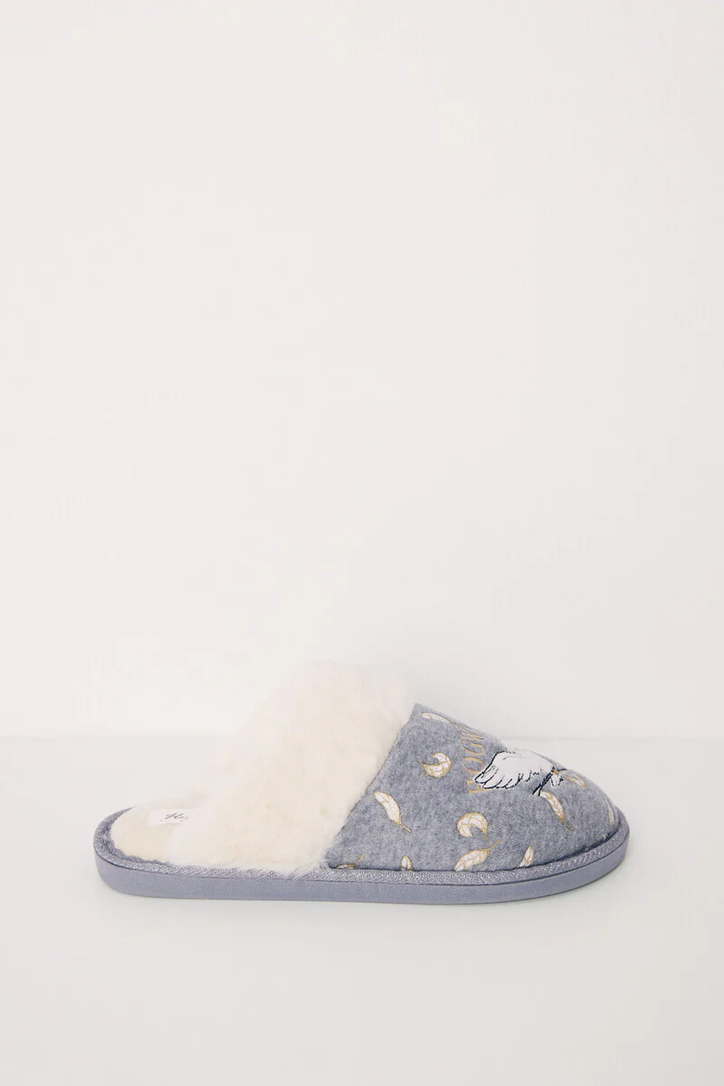 Hogwarts grey slippers - Image 5