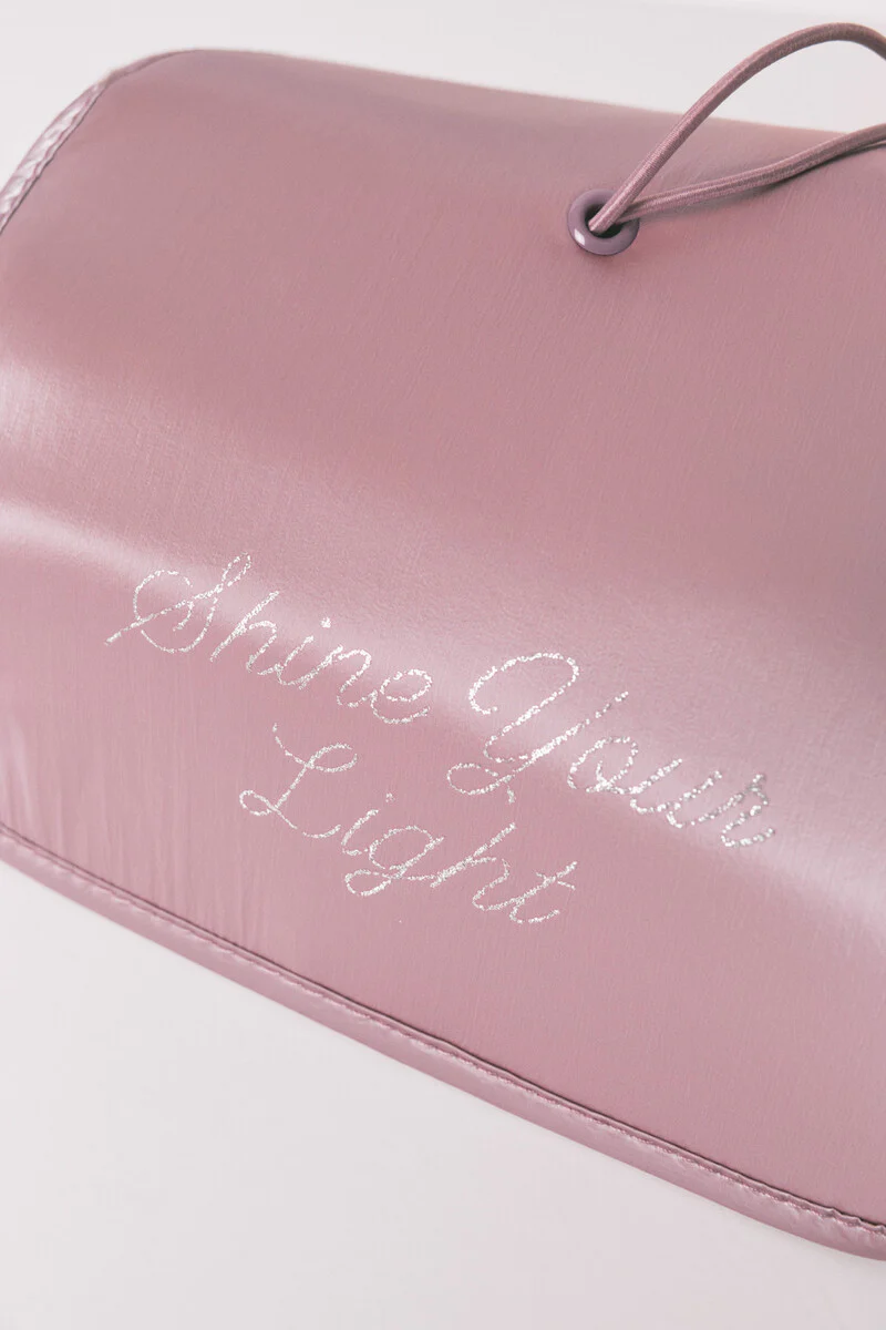 Medium vanity case with pink satin-finish - Image 5