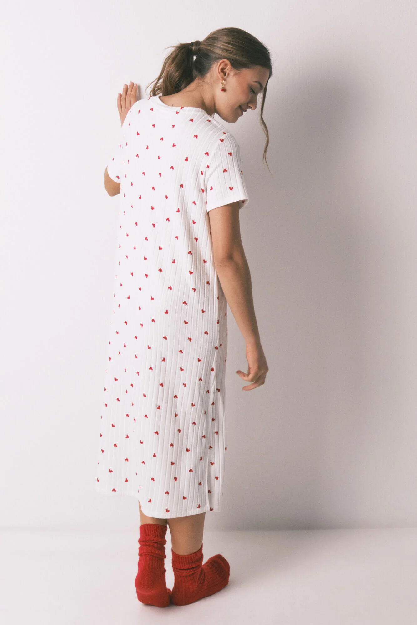 Mickey Cherry print nightgown - Image 2