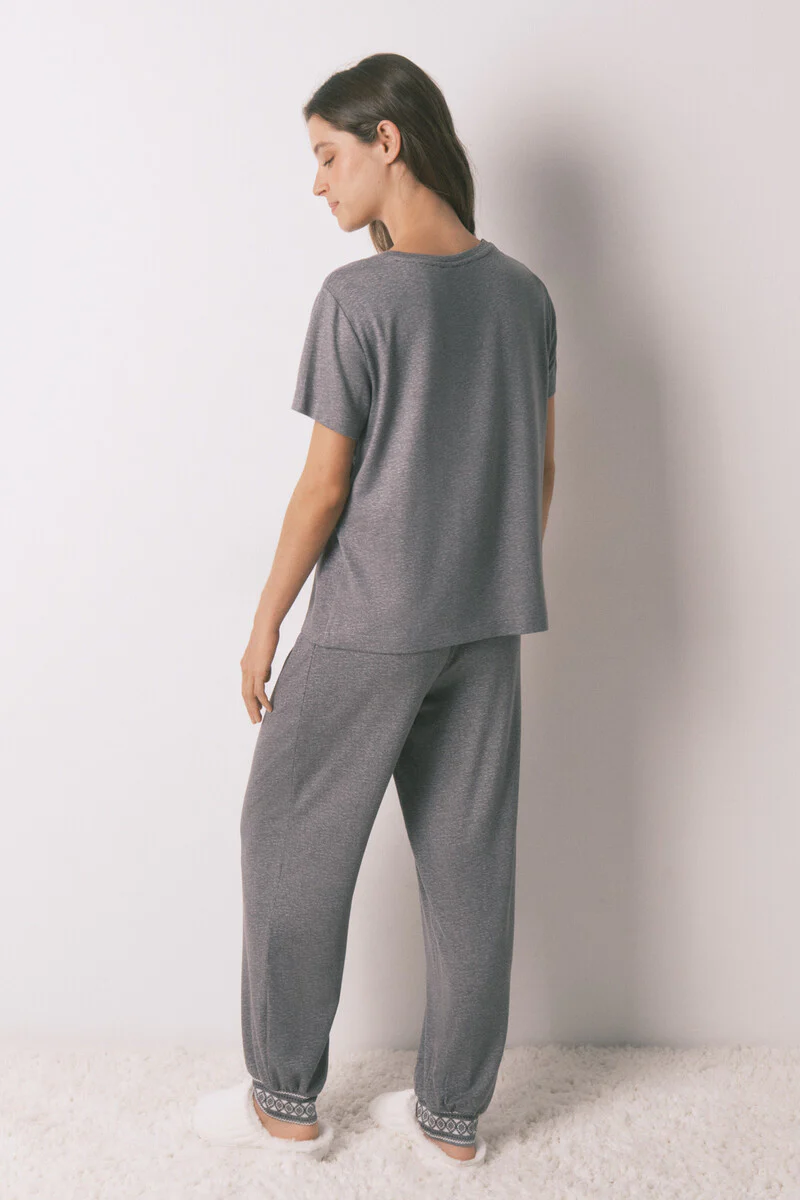 Mickey short sleeve long pyjamas - Image 2