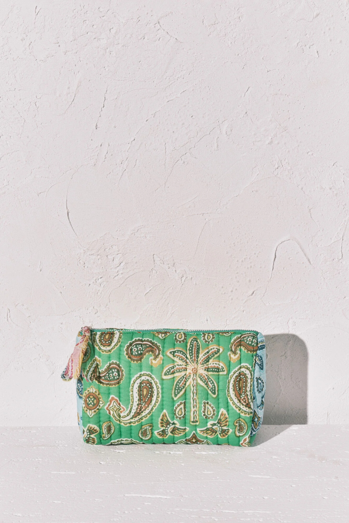 Multicoloured medium print vanity case - Image 4