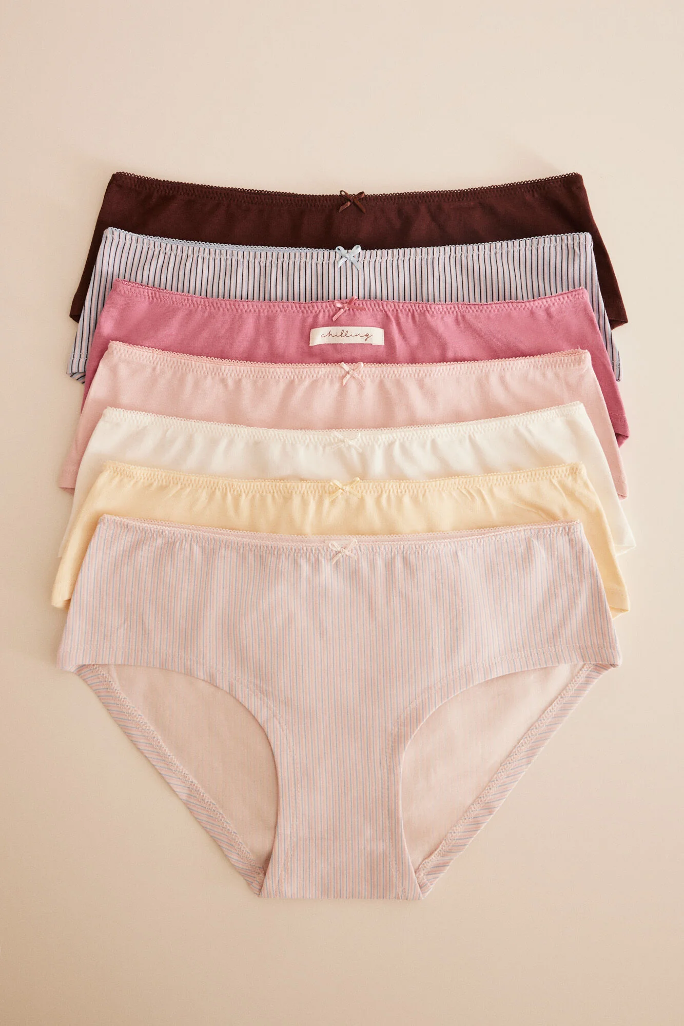 Striped cotton culottes 7 - Image 2