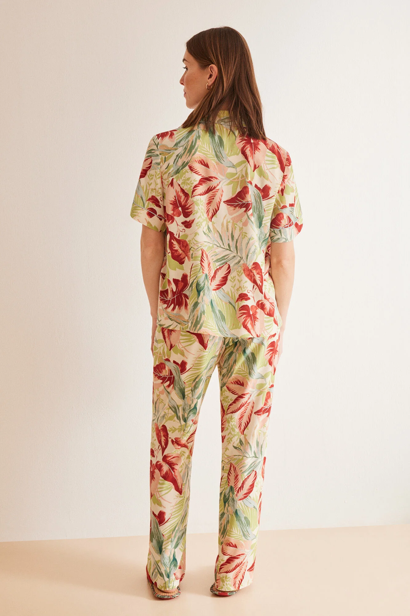 Classic floral print pyjamas - Image 4