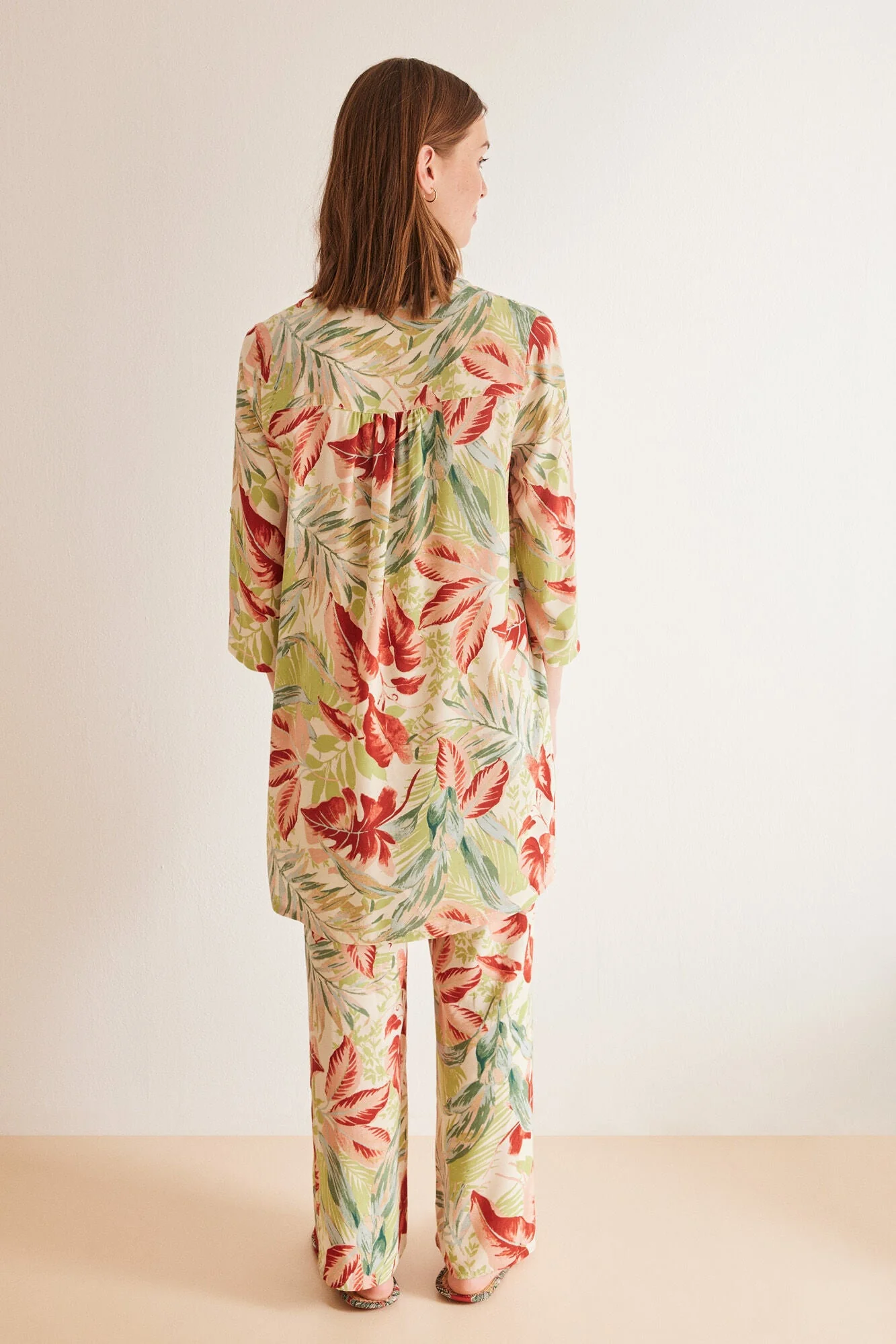 Tropical print beach camisole - Image 3