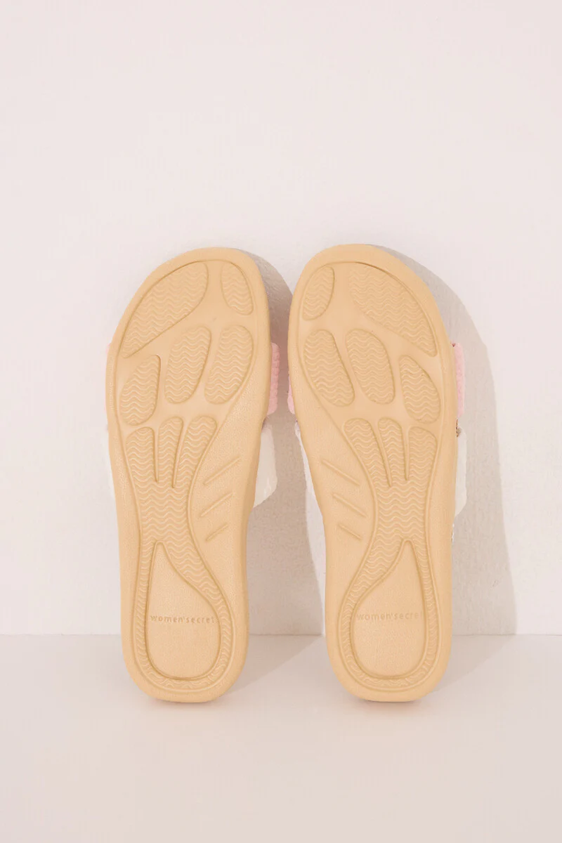 Open raffia knot sandals - Image 4