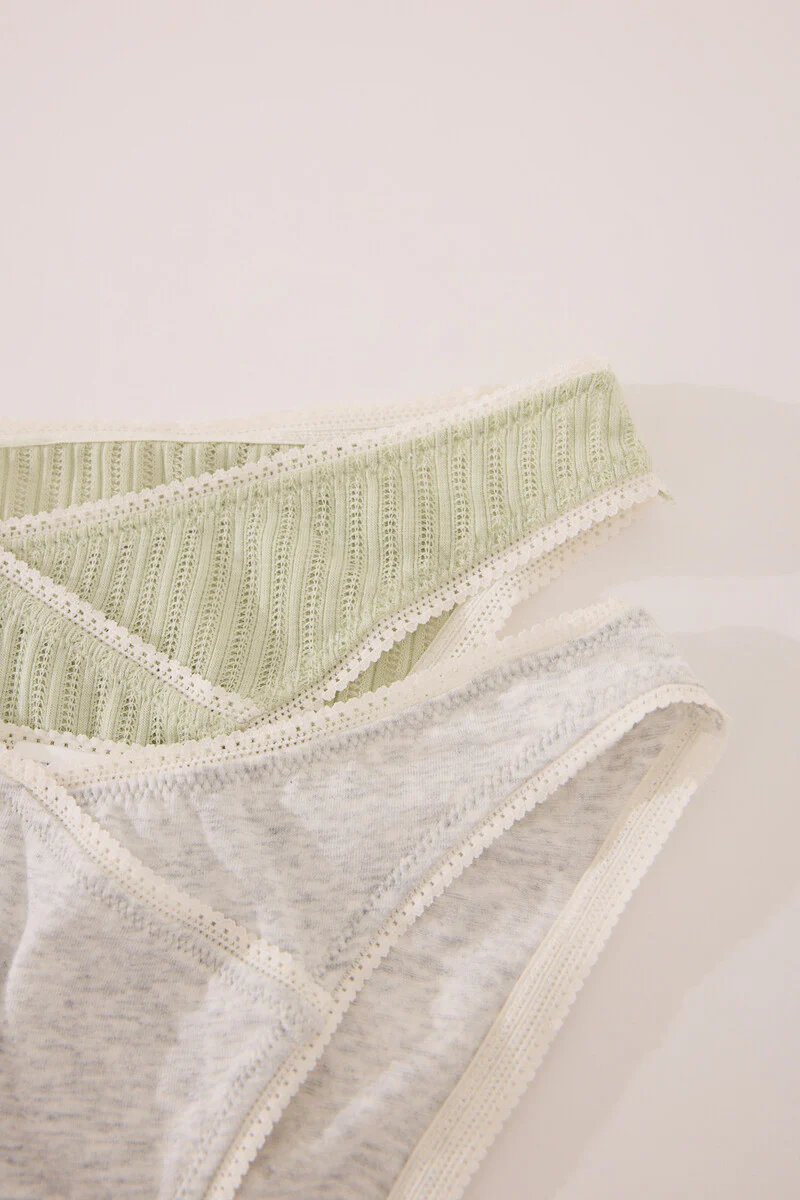 Pack of 2 classic cotton panties