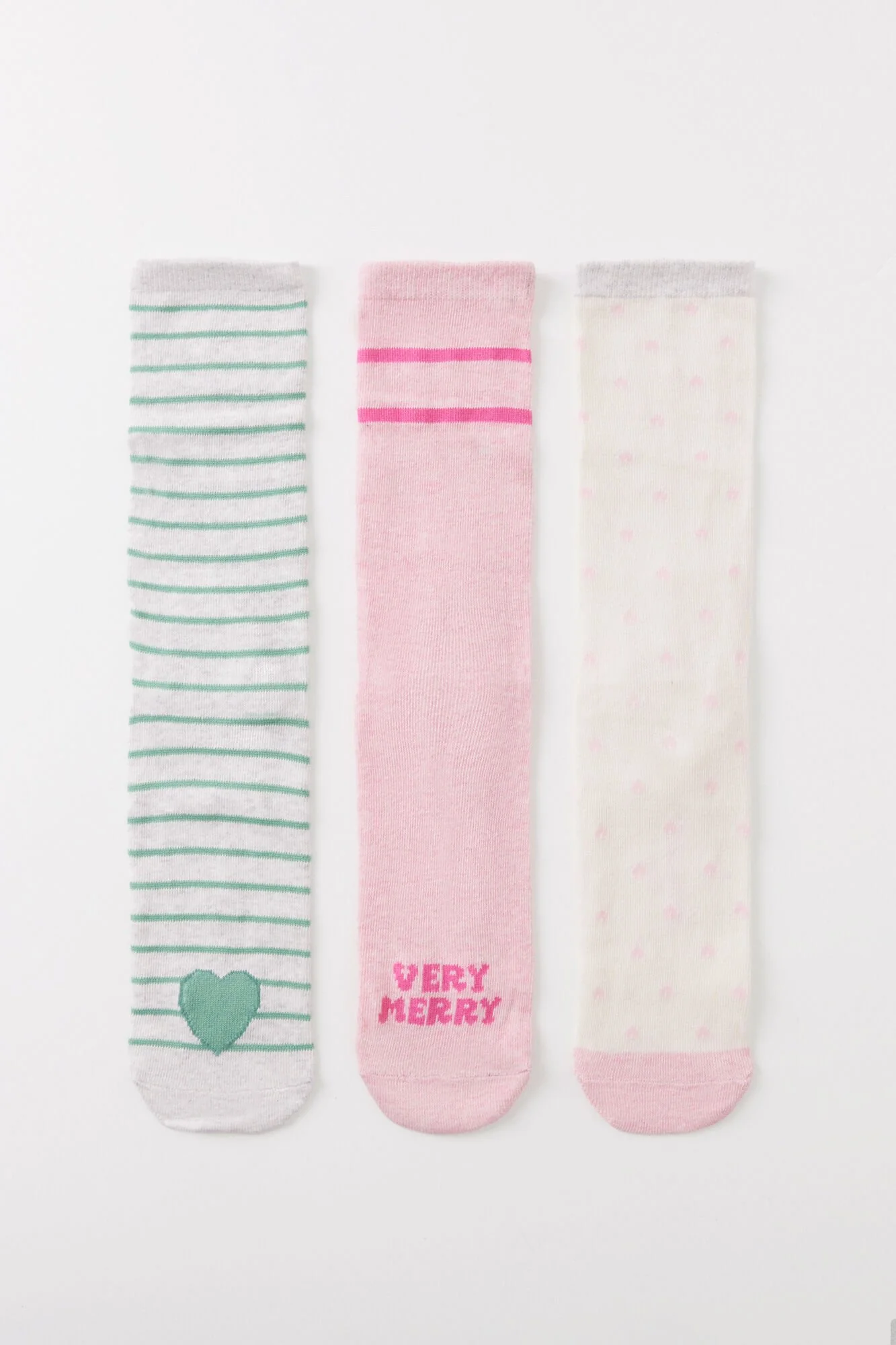 Pack of 6 high socks "Very Merry" - Image 4