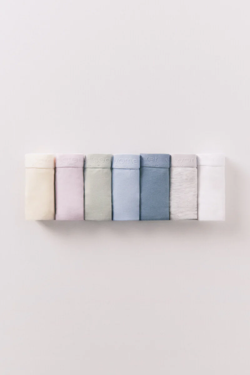 Pack of 7 classic cotton logo panties - Image 4