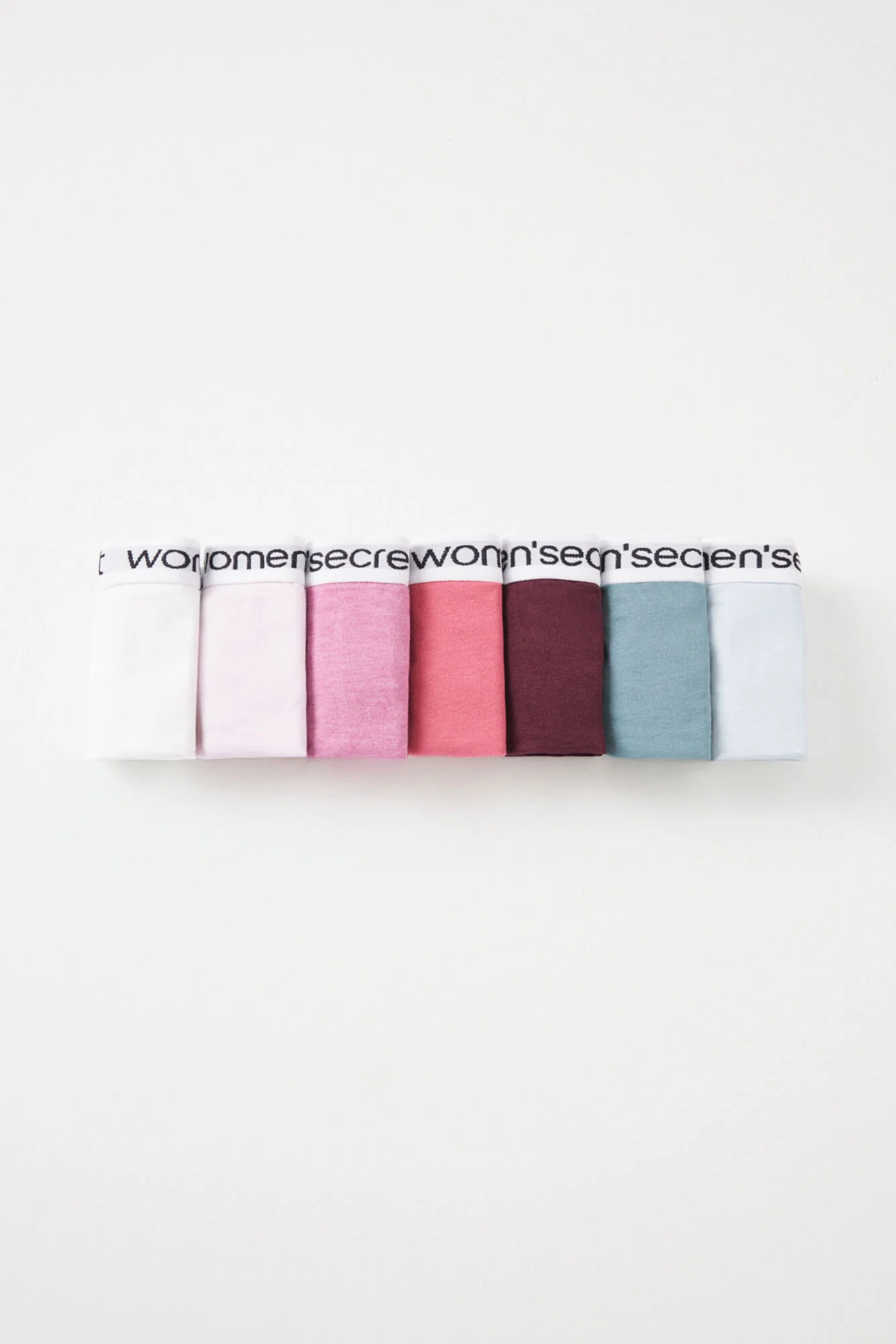 Pack of 7 classic cotton panties with logo - Image 3