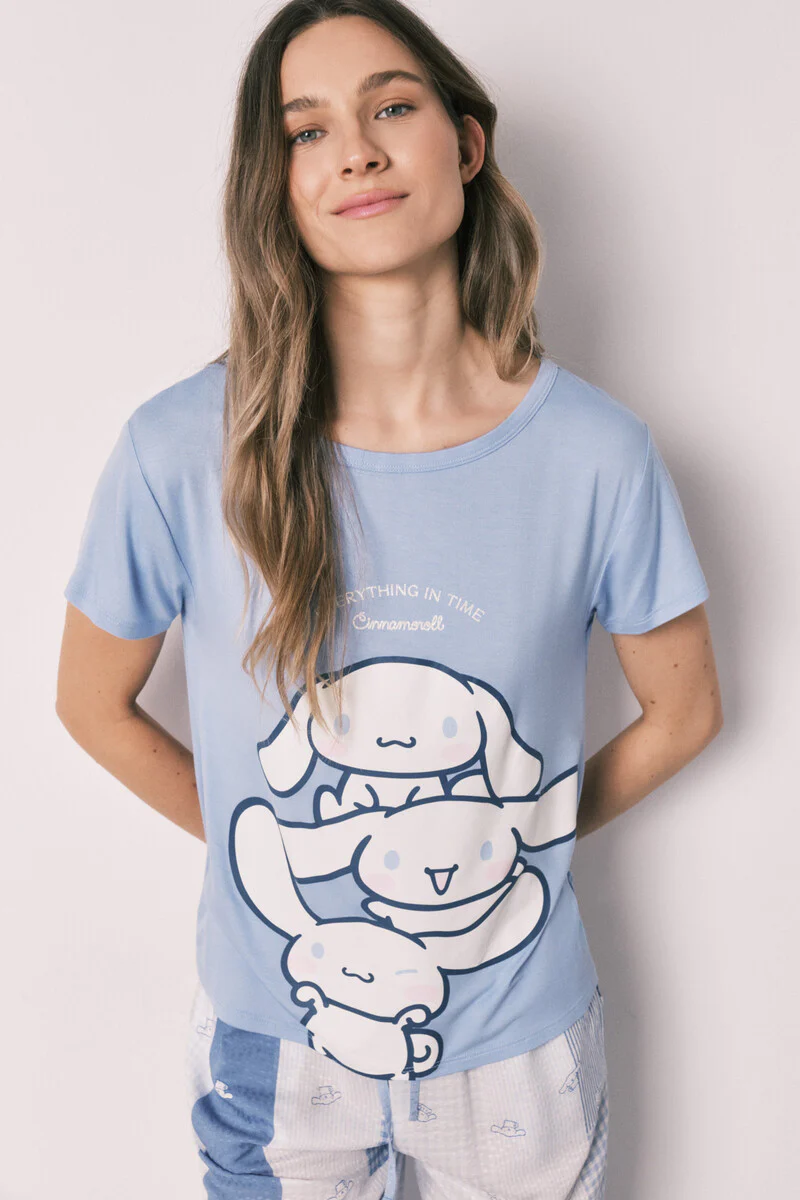 Patchwork long pyjamas Cinnamoroll - Image 2