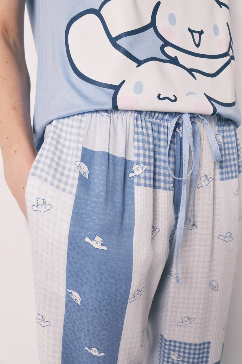 Patchwork long pyjamas Cinnamoroll - Image 4