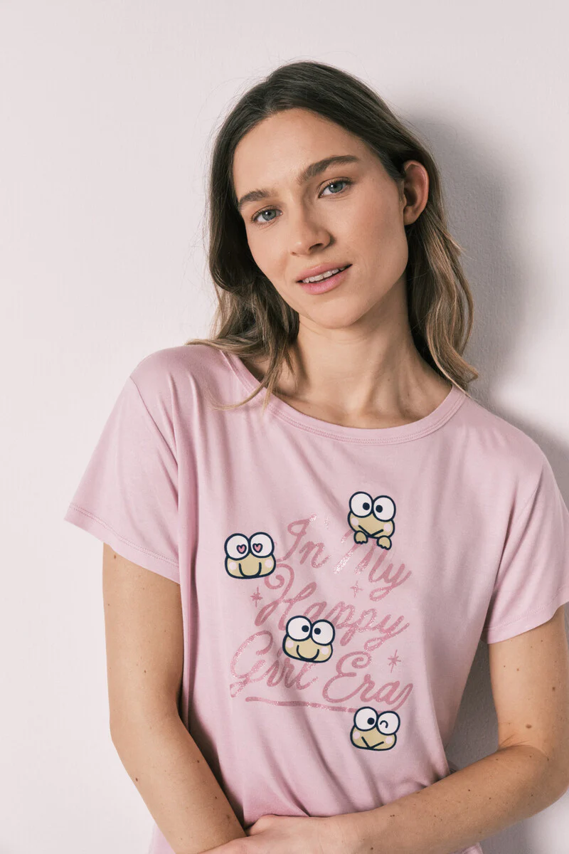 Patchwork long pyjamas Keroppi - Image 4