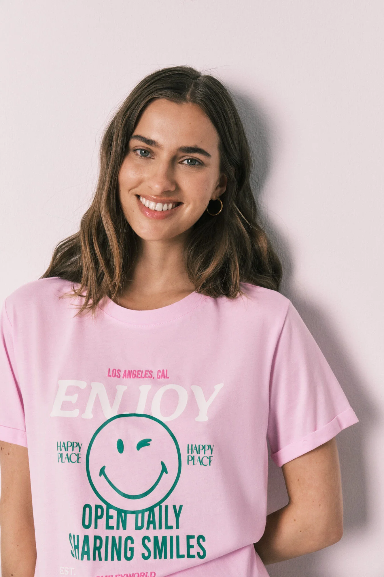 Pink cotton short pyjamas SmileyWorld® - Image 3