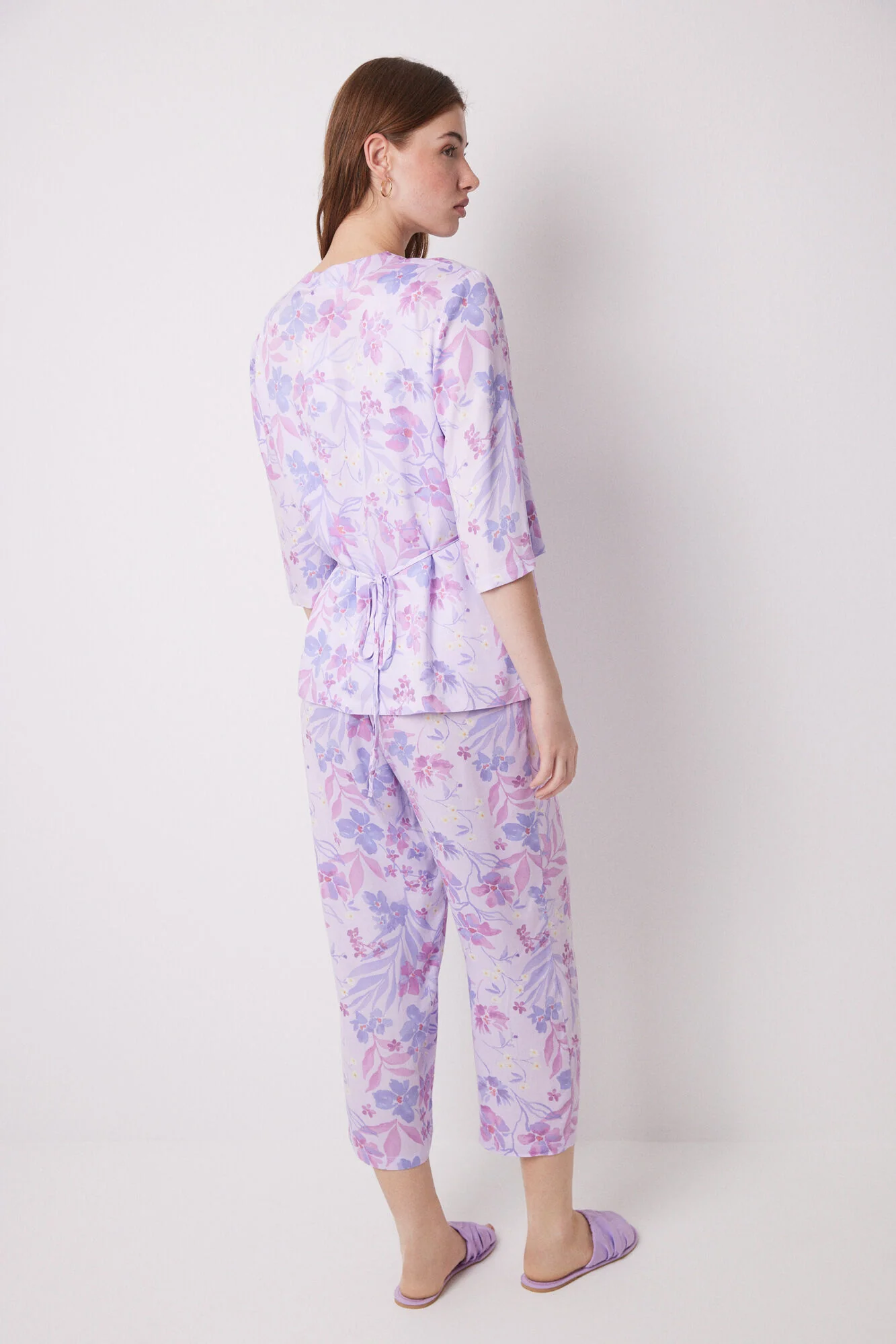 Lilac 3-piece pyjamas set - Image 4