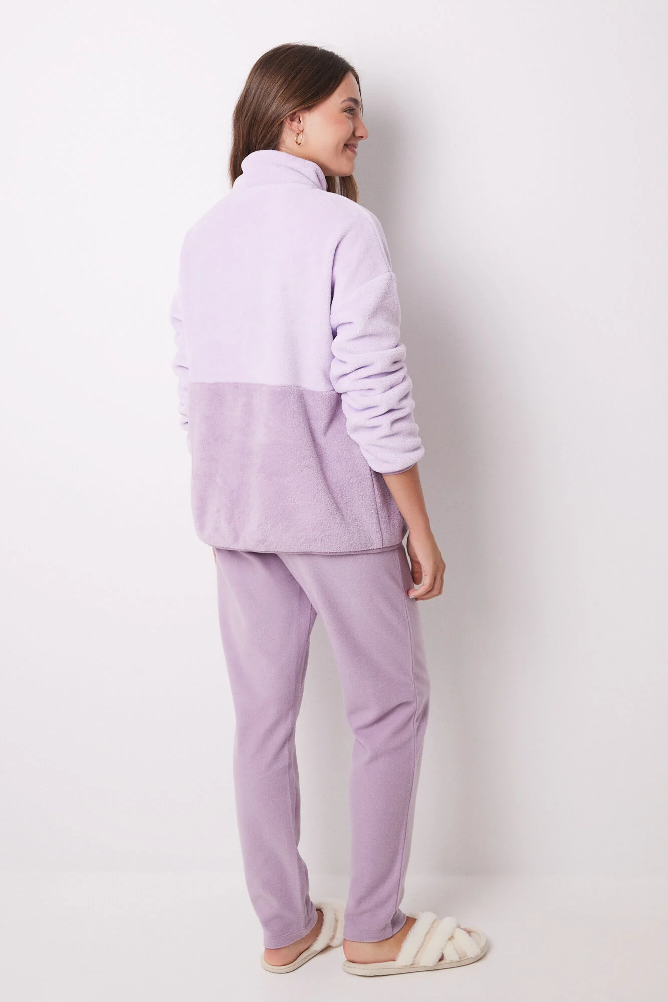 Long fleece Snoopy pyjamas - Image 3