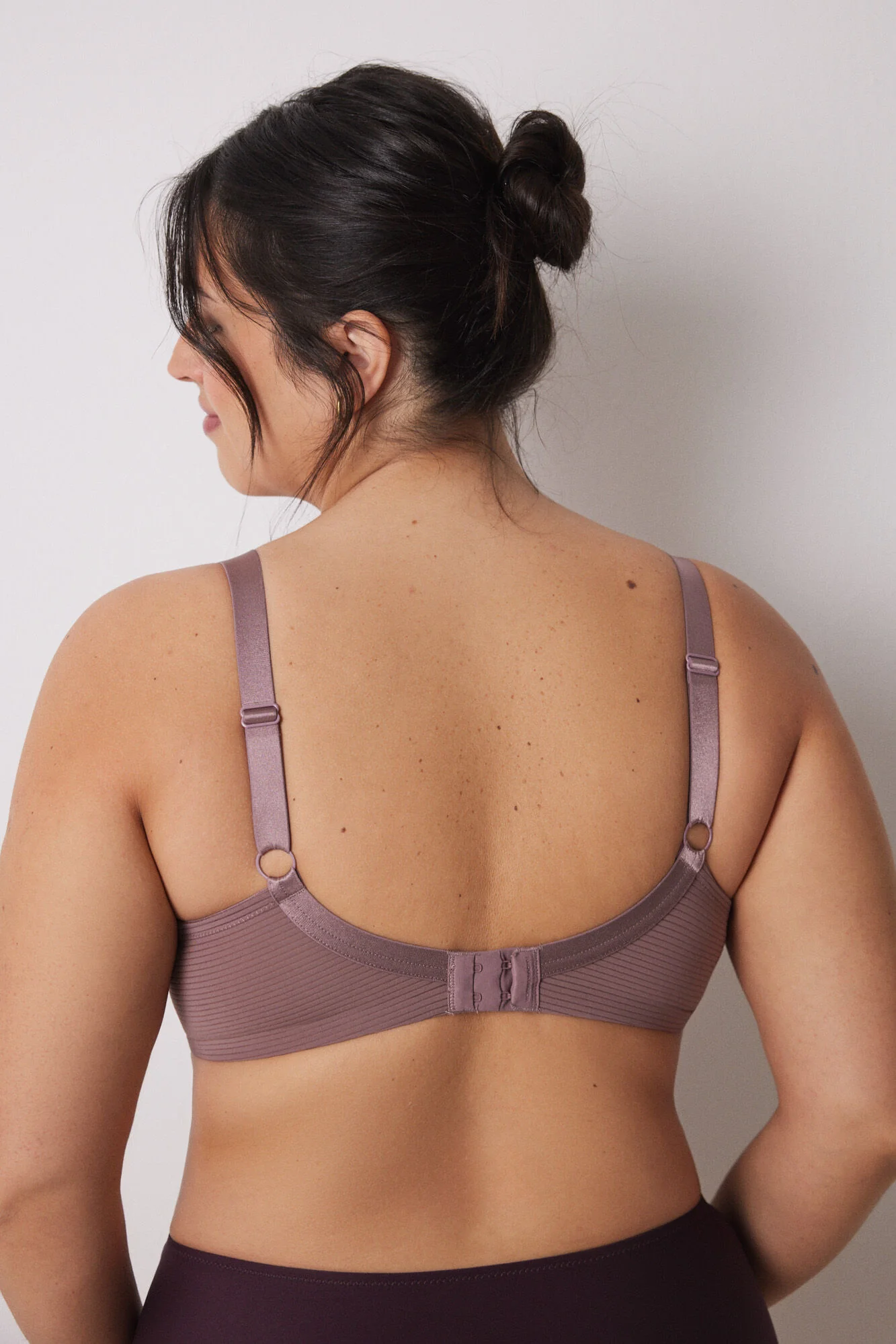 REAL pink microfibre minimising bra - Image 3