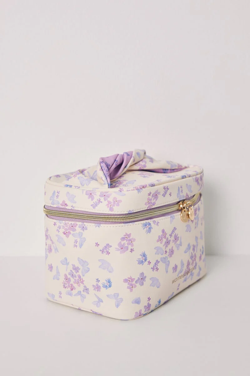 Medium floral print chest toiletry bag - Image 2