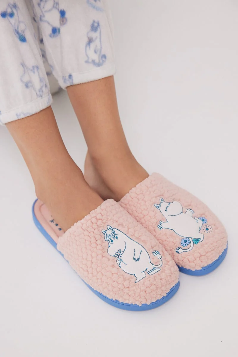 Moomin pink textured house slipper - Image 2