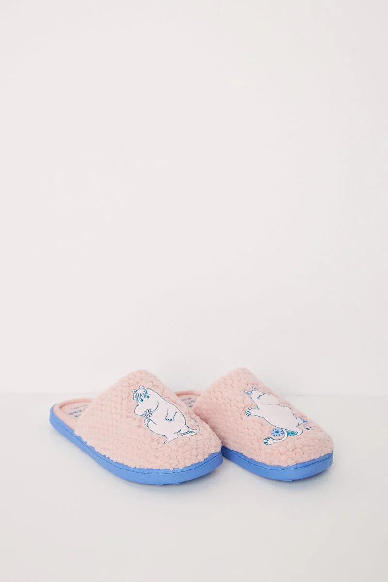 Moomin pink textured house slipper - Image 6