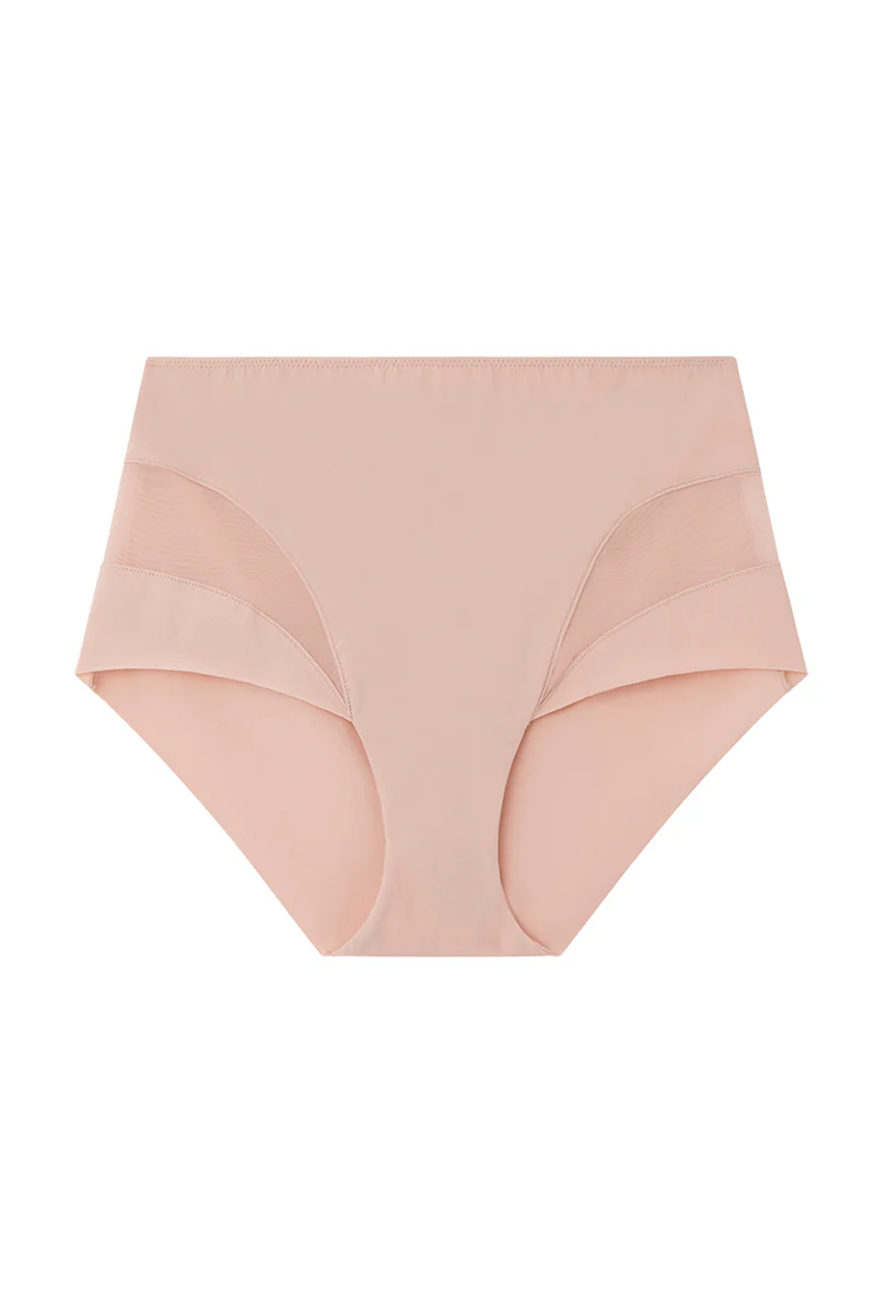 Nude lace high waist shaping panty - Image 4