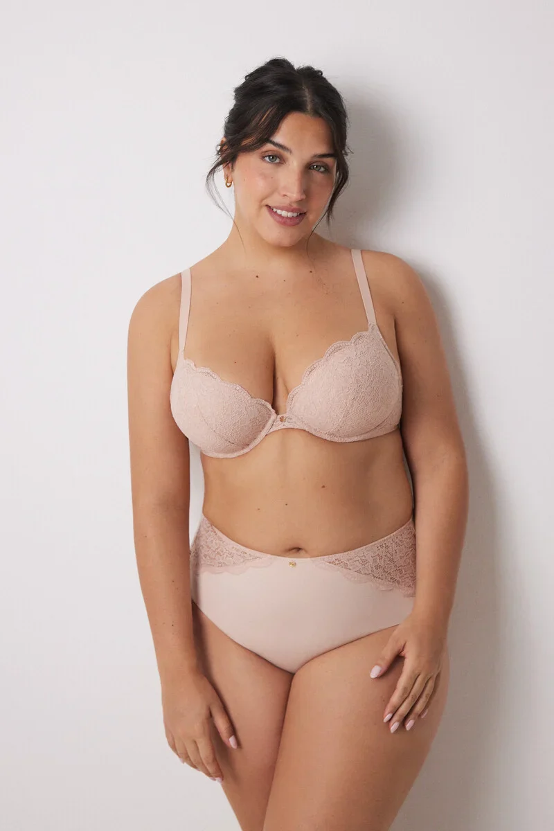 GORGEOUS Pink push up effect bra - Image 6