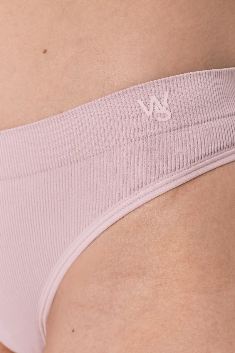 Pink seamless hipster thong - Image 4