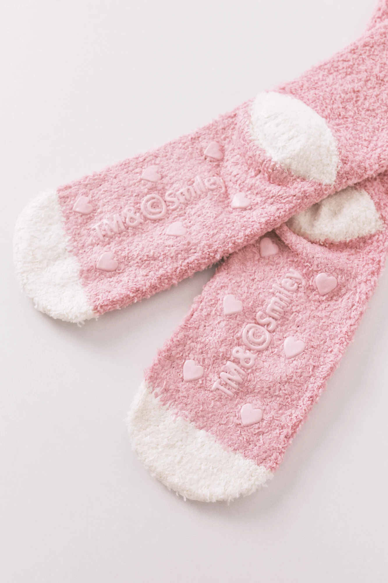 Pink Smiley Long Socks - Image 2