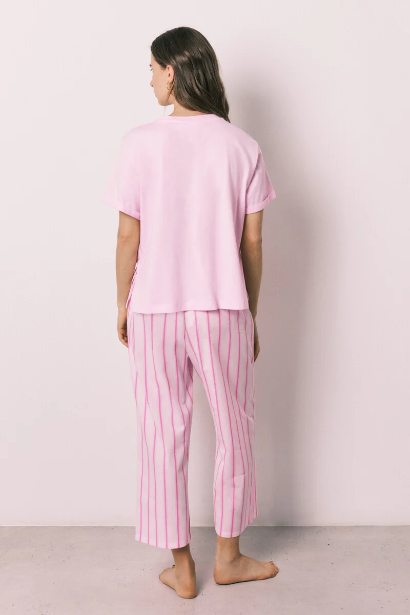 Pink striped long pyjamas SmileyWorld® - Image 5