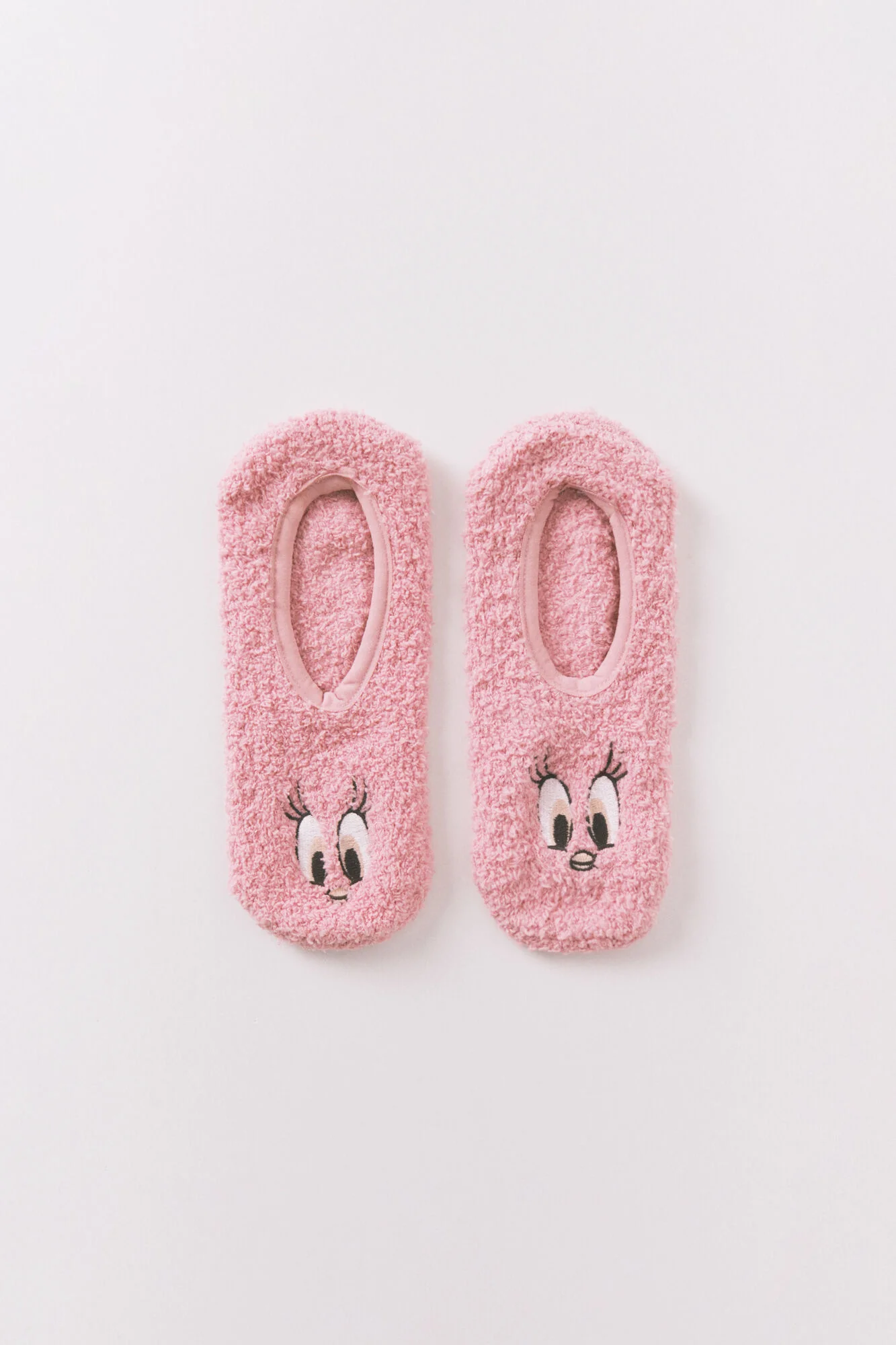 Pink Tweety slip-on socks - Image 2
