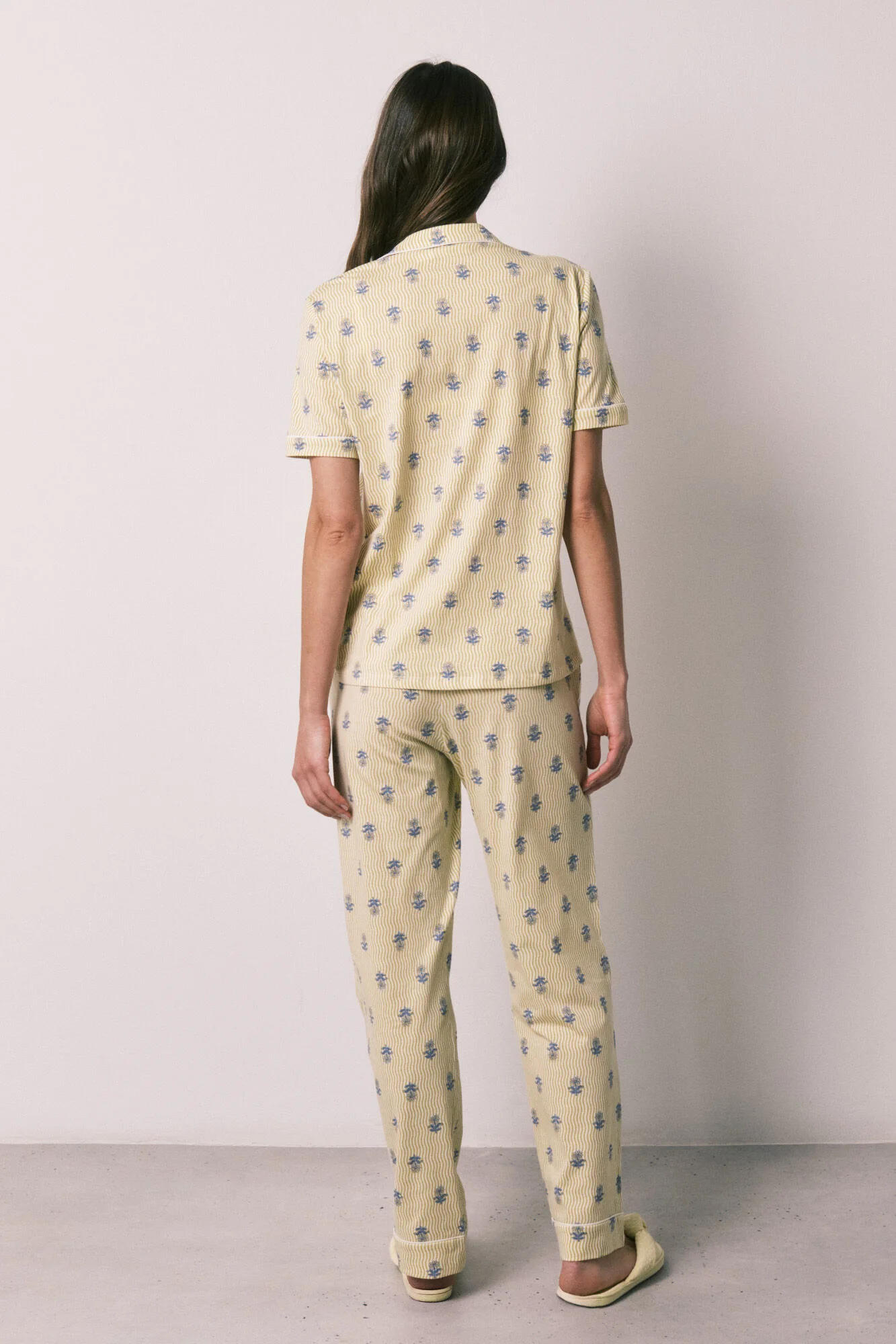 Printed cotton classic pyjamas - Image 5