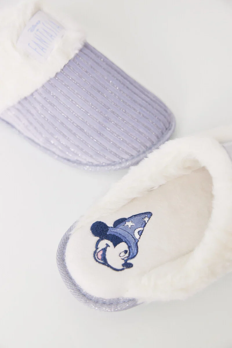 Snoopy lurex fur slippers - Image 5