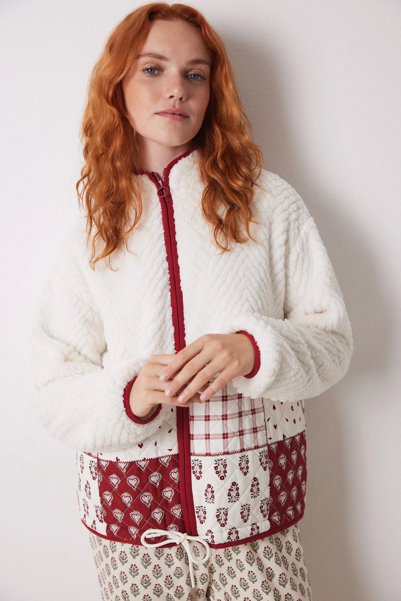 Short padded faux shearling - Image 8
