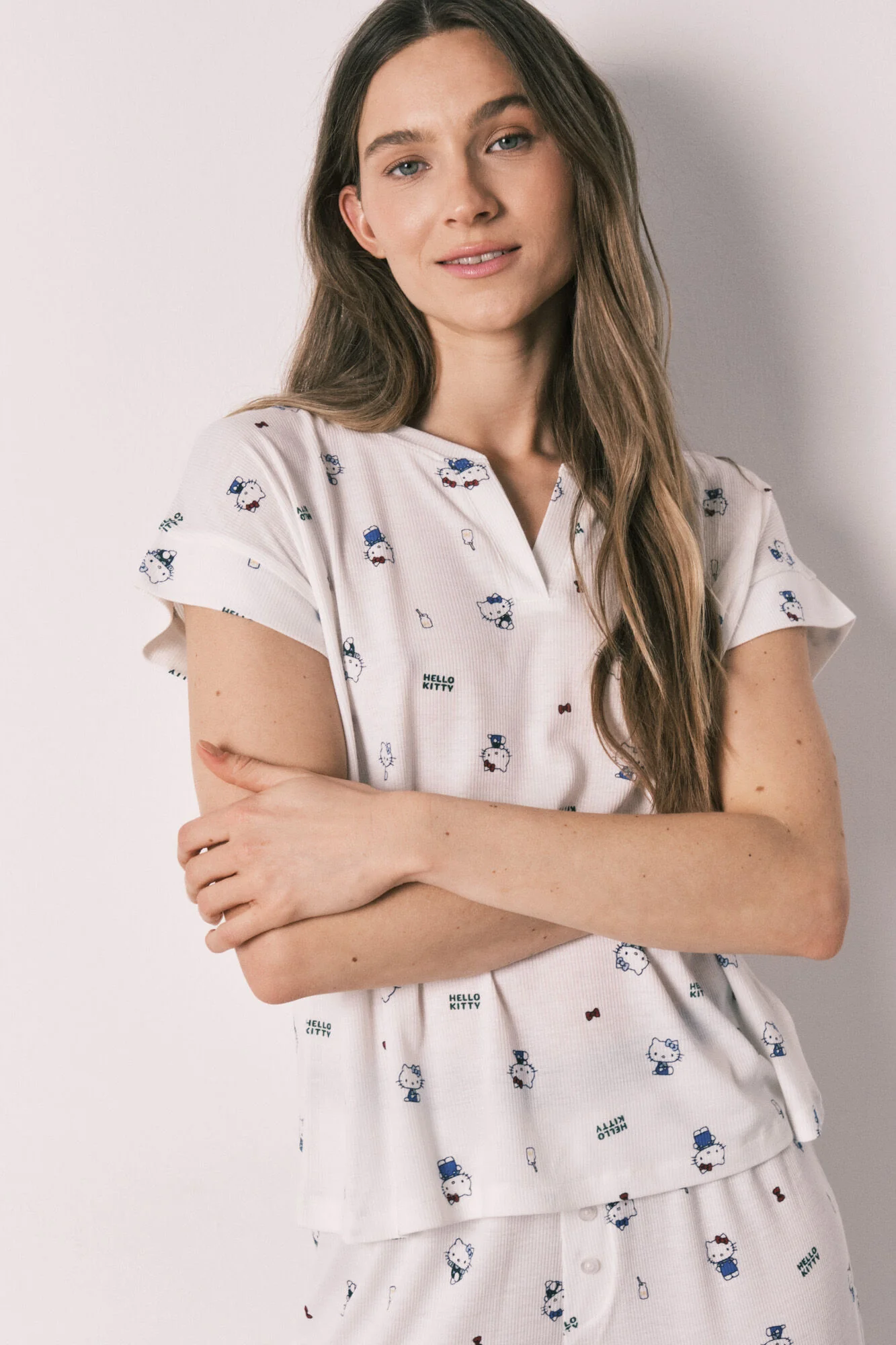 Short sleeve pyjamas HELLO KITTY - Image 2