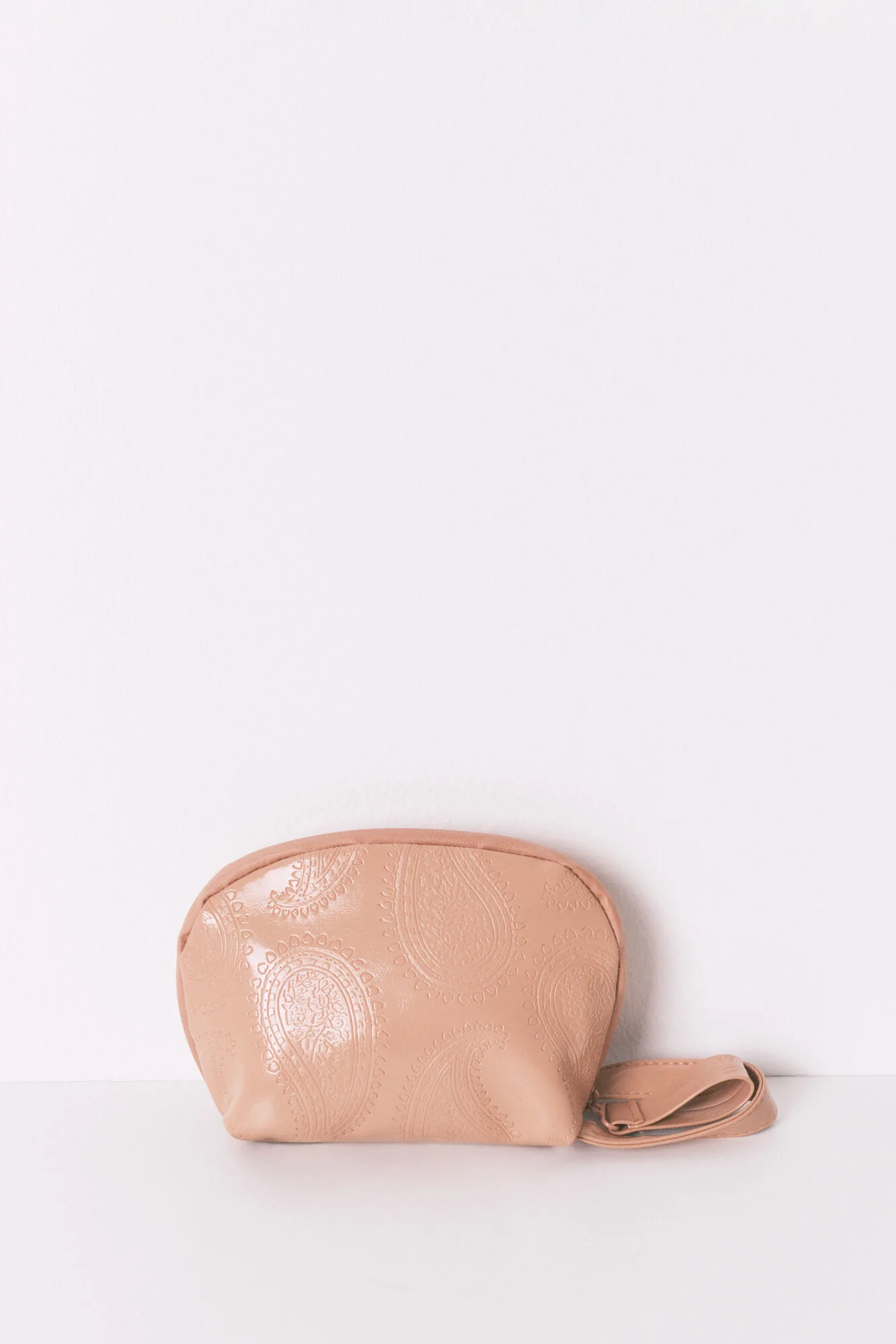 Small pink patent leather vanity case bag - Image 3
