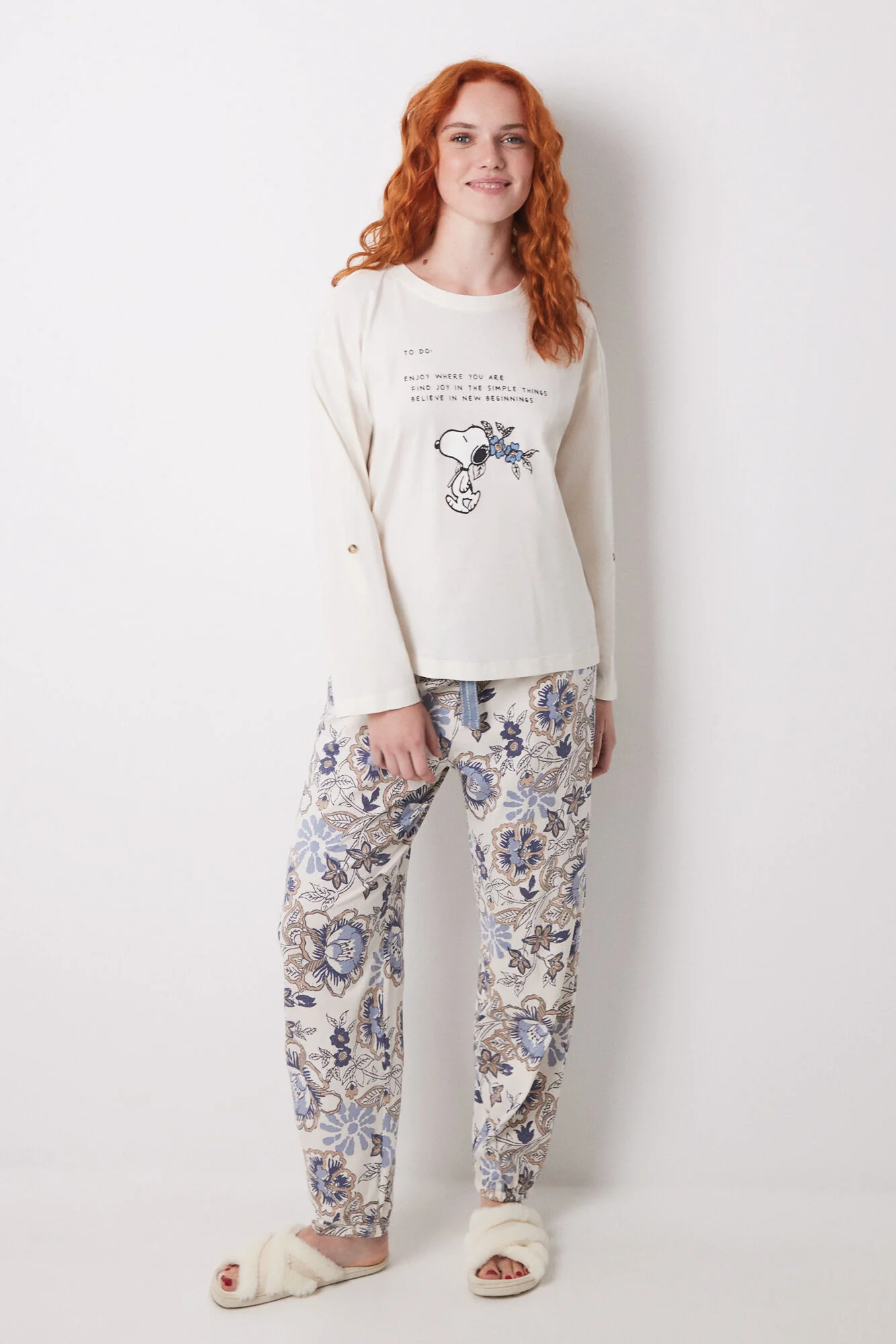 Snoopy 100% cotton long sleeve T-shirt - Image 5